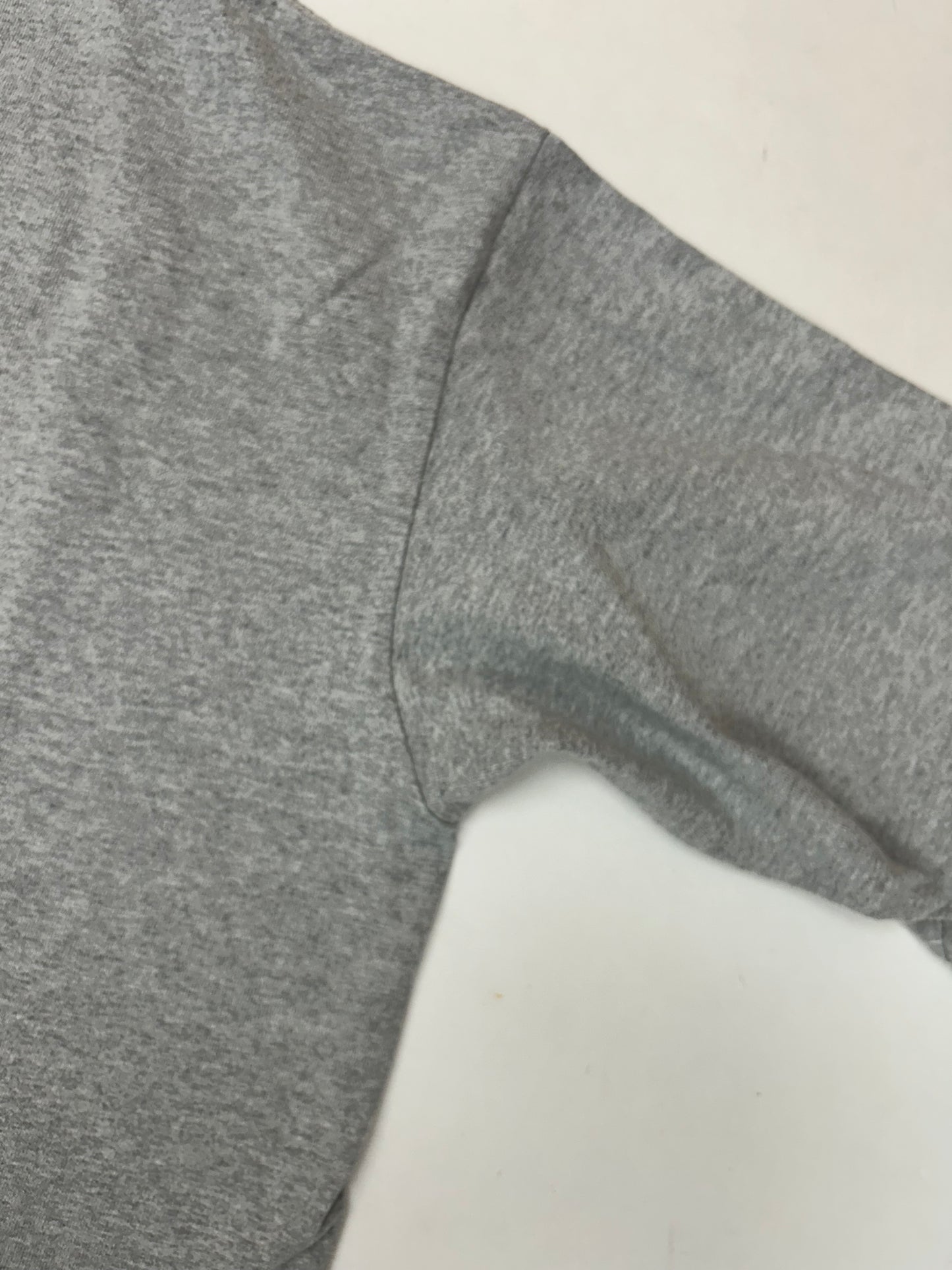 Vintage 00s Nike Swoosh Mock Neck Long Sleeve Shirt Gray Big XL 27x30.75 Inches