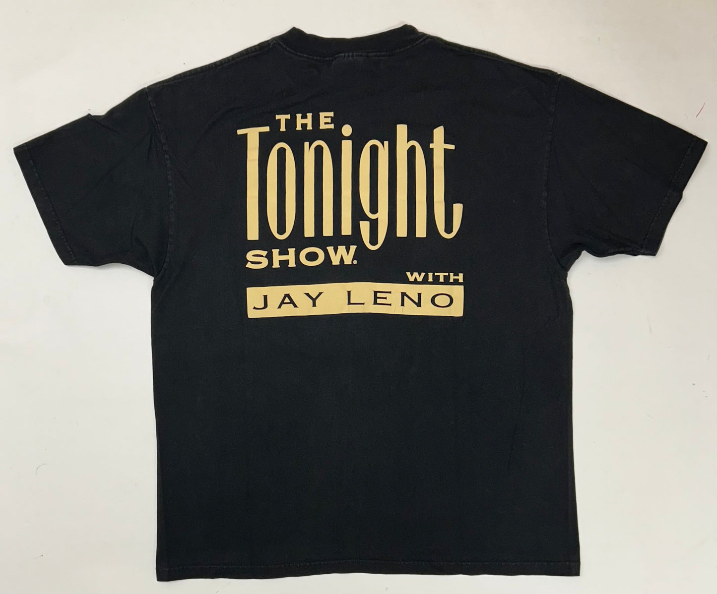 Vintage The Tonight Show With Jay Leno TV Promo Tee XL 23.75x30.25 Inches