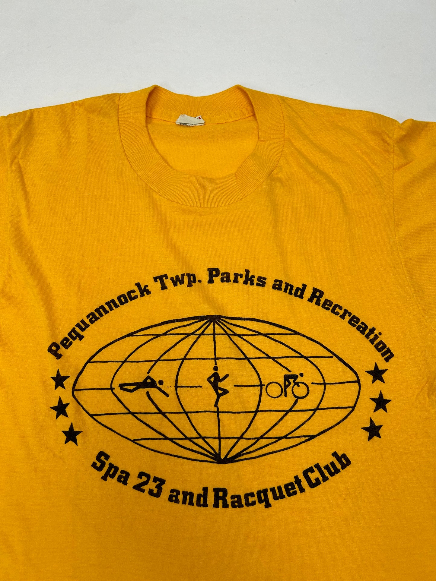 Vintage Spa 23 Pompton Plains, NJ Fitness Center Tee Fits Small/XS 16.75x24 Inches