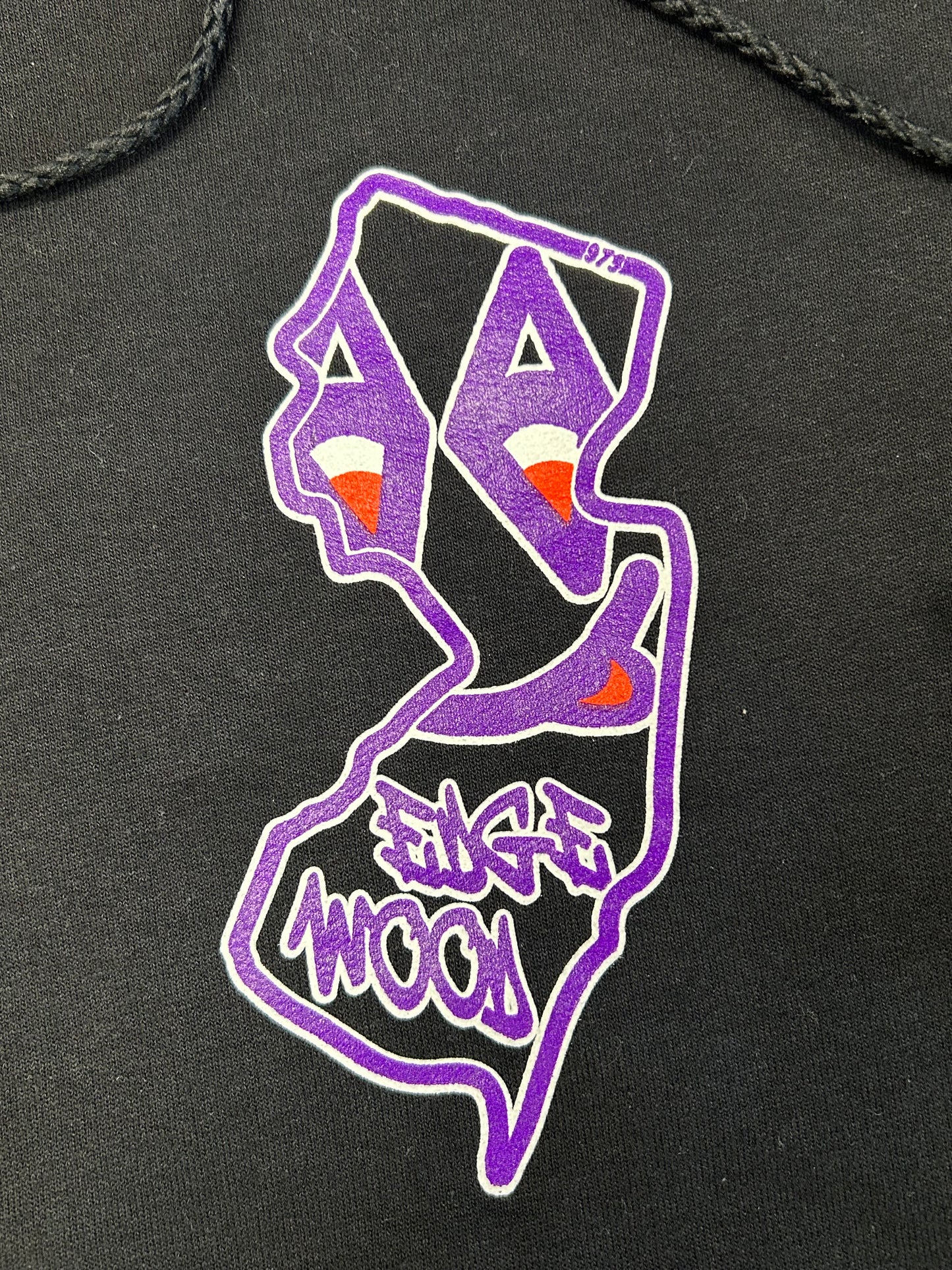 Edgewood NJ State Logo Hooded Sweatshirt Black S-3XL 90/10 Blend