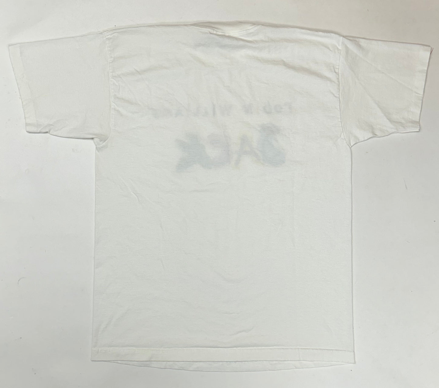 Vintage 1996 Robin Williams Jack Movie Promo Tee XL 23.25x31.25 Inches Rare Clean White