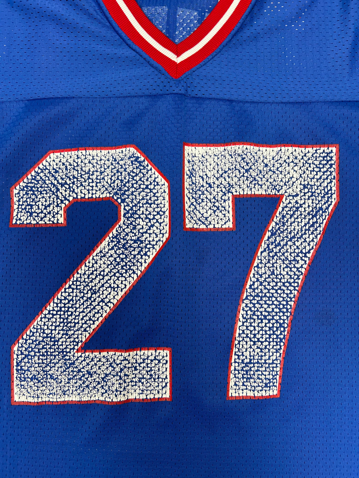 Vintage Champion New York Giants Rodney Hampton #27 NFL Jersey 48