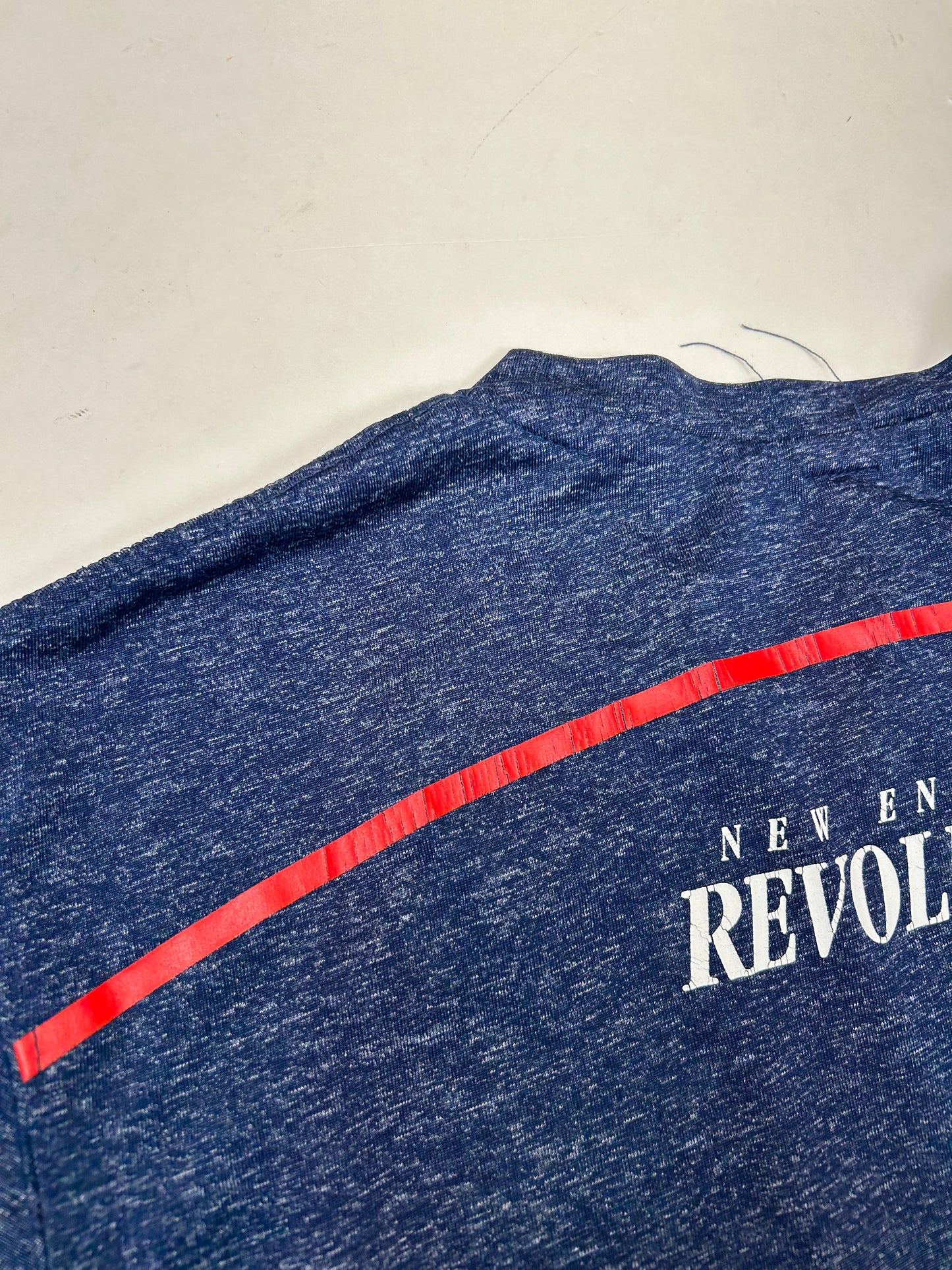 2015 New England Revolution MLS Adidas Soccer Jersey Training Shirt Medium 19x27.5 Inches