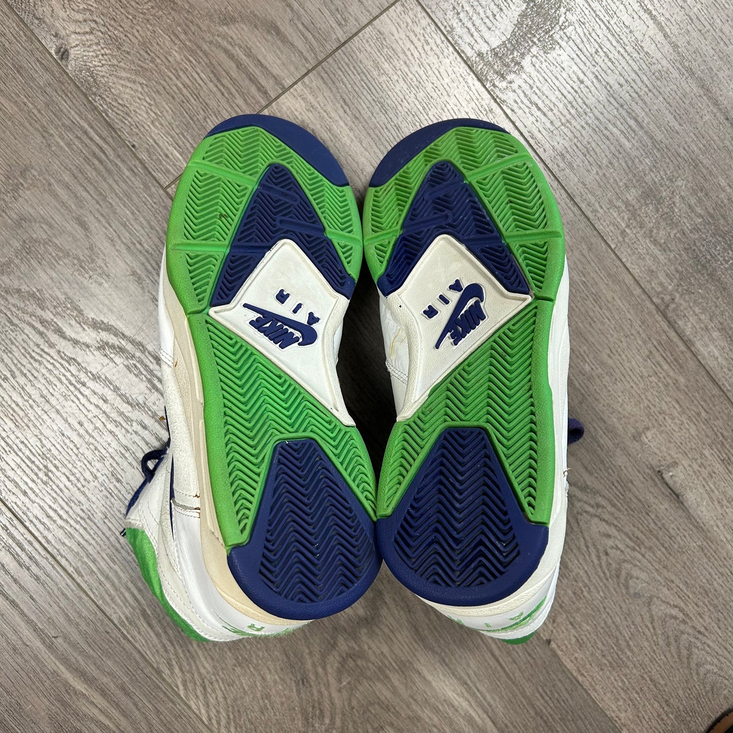 Vintage Nike Air Sabre Flight High 8.5 Basketball Sneaker 1991 As Is 910204 PF