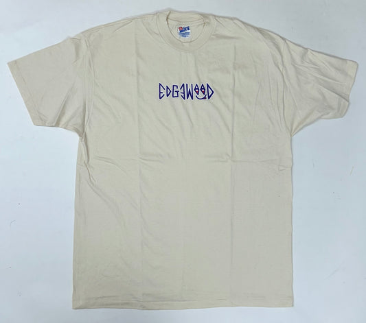 Edgewood NJ first edition “Deeper Than The Roots.” Tee 2XL 90s Hanes Beefy-T USA 100% Cotton Light Tan