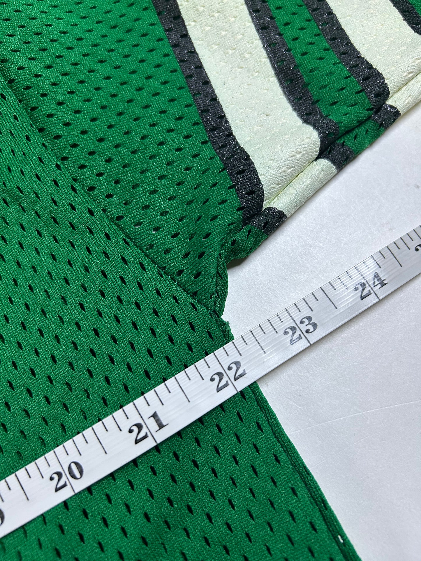 Vintage New York Jets Football Jersey #7 Green Logo 7 Boomer Esiason Medium 22.25x27 Inches USA