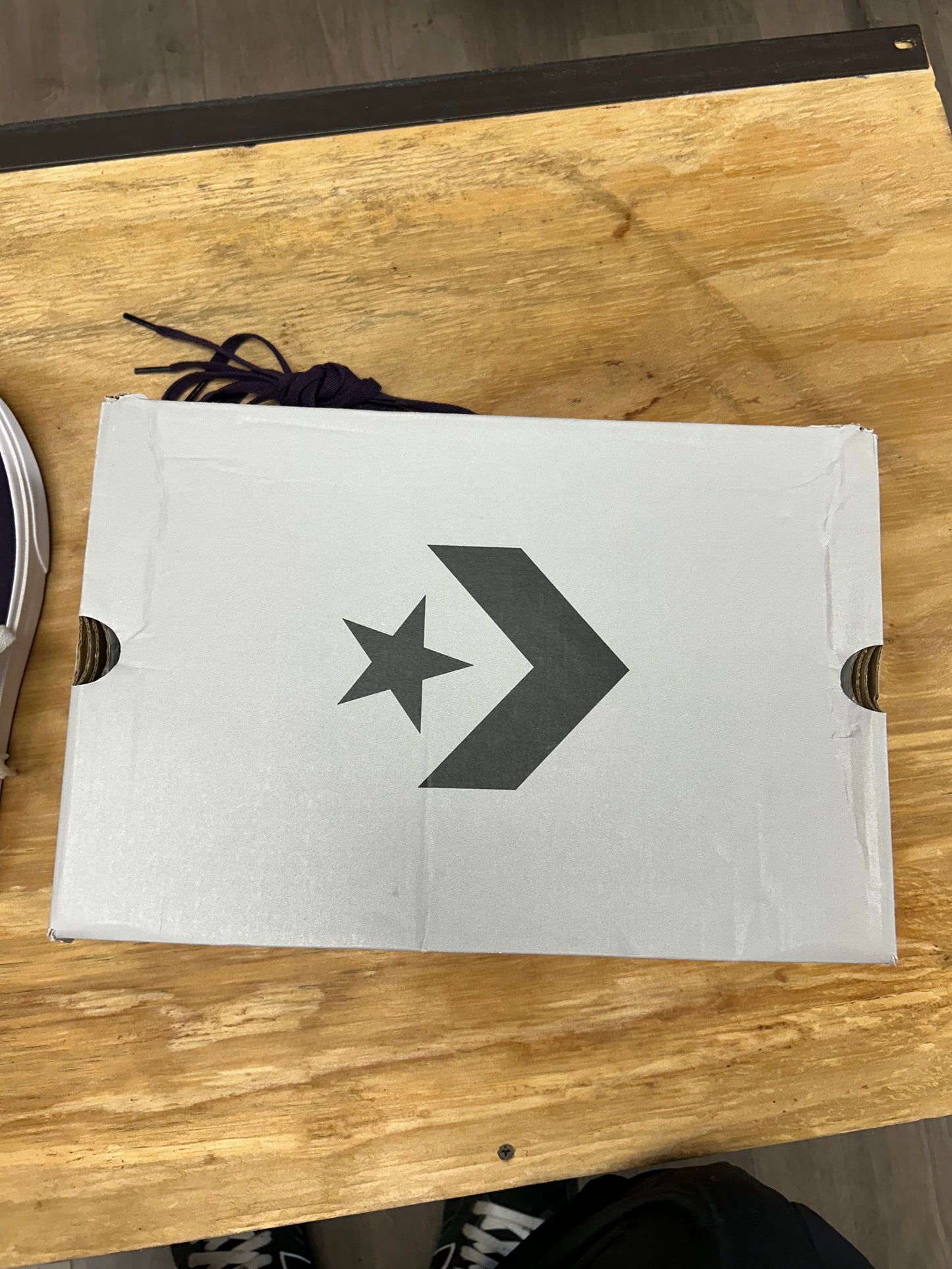 Converse Louie Lopez Pro Purple Mens Size 9.5 New With Mismatch Box Skateboard