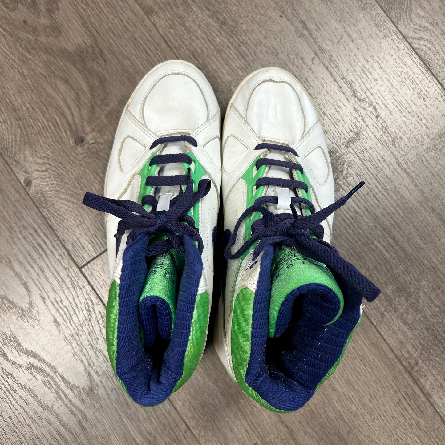 Vintage Nike Air Sabre Flight High 8.5 Basketball Sneaker 1991 As Is 910204 PF