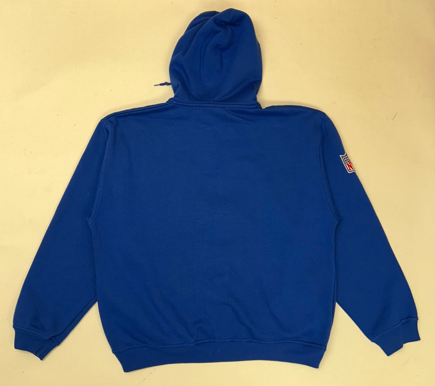 Vintage Pro-Line Apex One New York Giants Hooded Sweatshirt Large/Medium 24.75x26.5 Inches