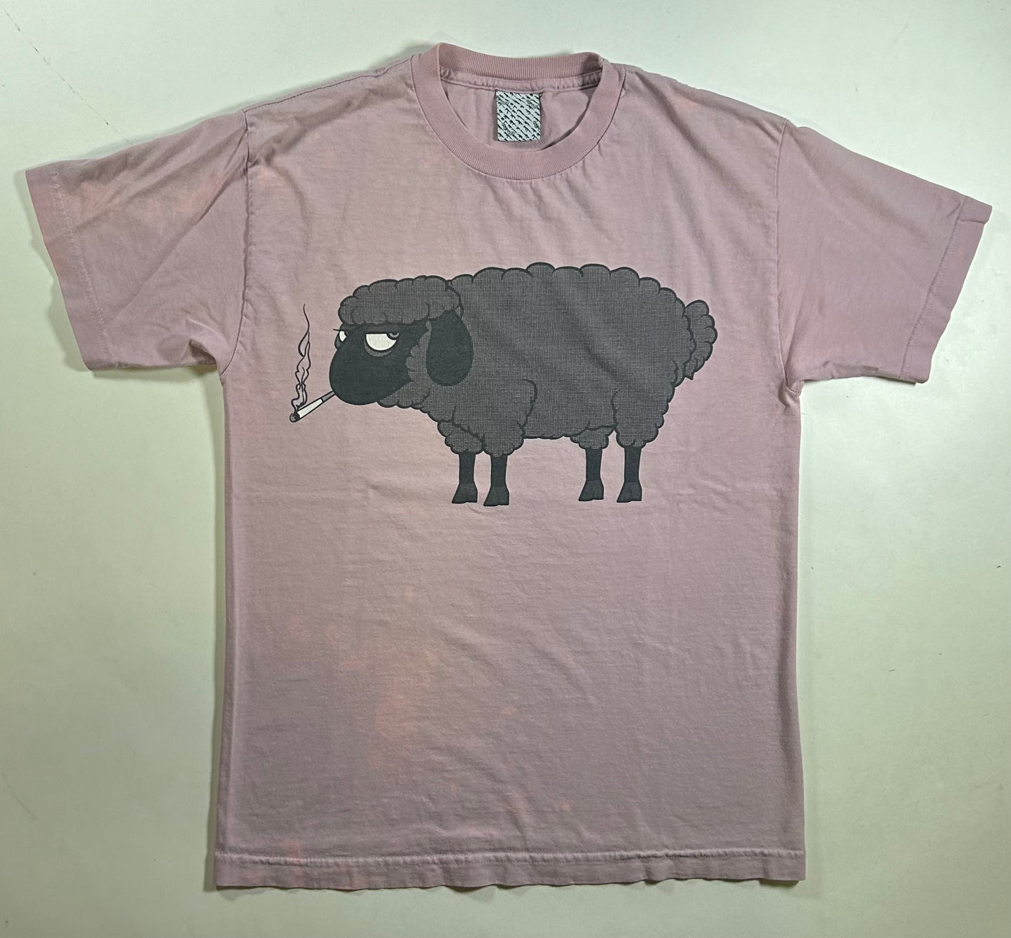 Vintage Rogue Status Sheep Baa! Gun Show Tee Medium As Is