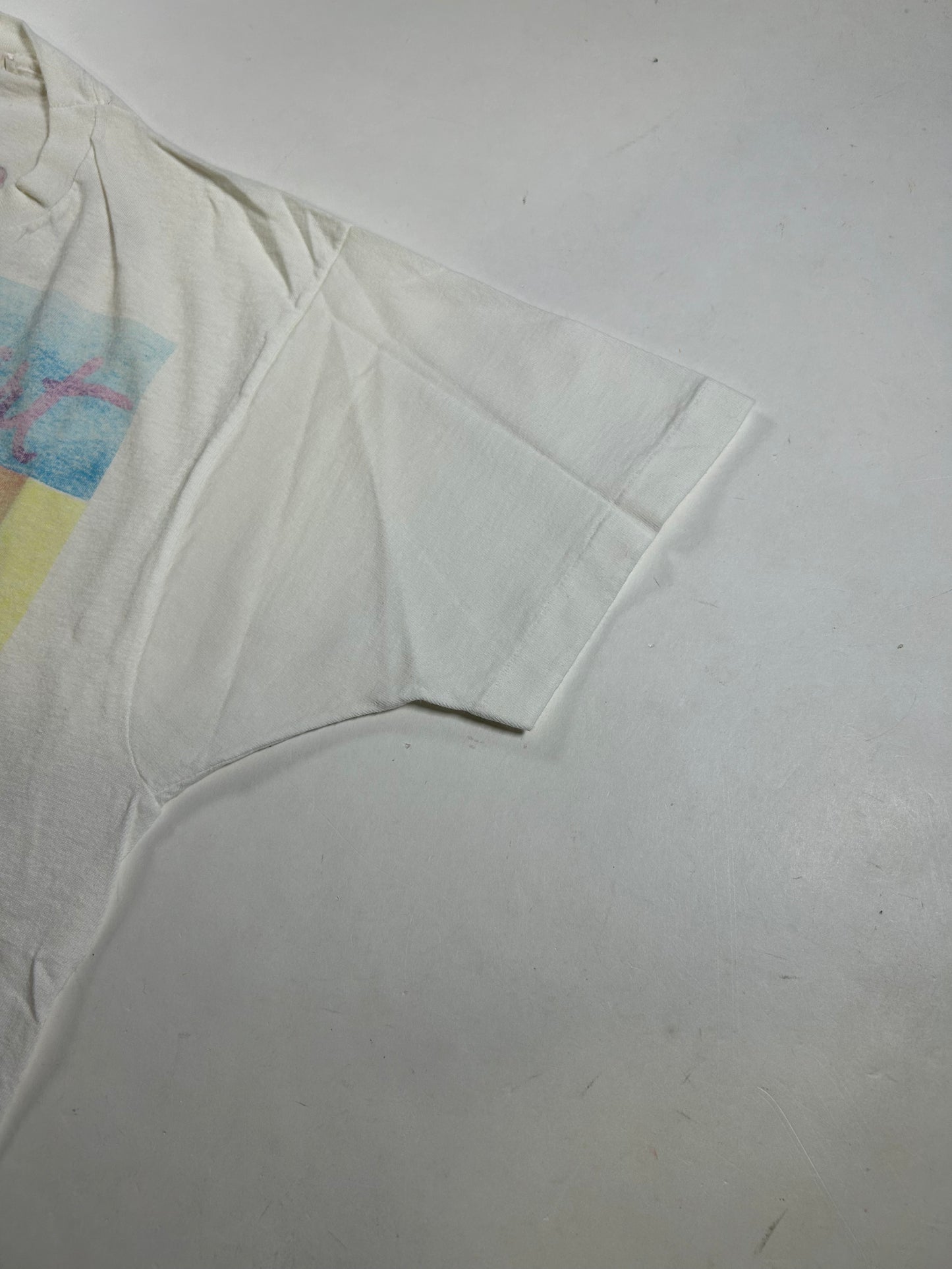 Vintage 1991 Rod Stewart Vagabond Heart Tour 1991 Music Band Tee Perfectly Worn In & Faded M/L 20.5x26.75 Inches As Is