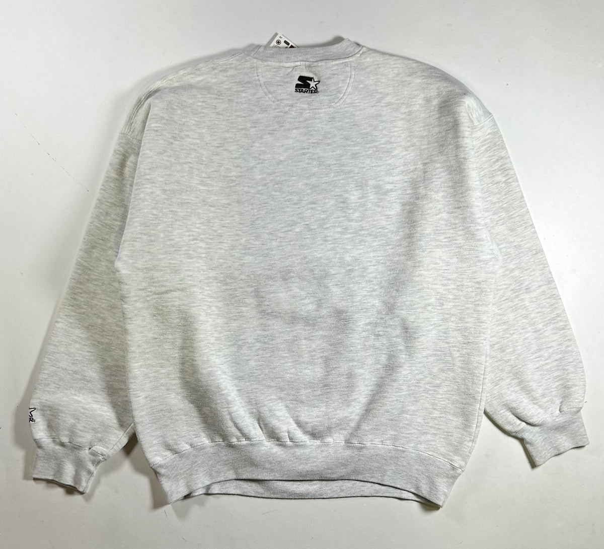 Vintage Starter 1993 Miami Dolphins NFL Crewneck Sweatshirt Gray 23.5x28.25 M/L Fit