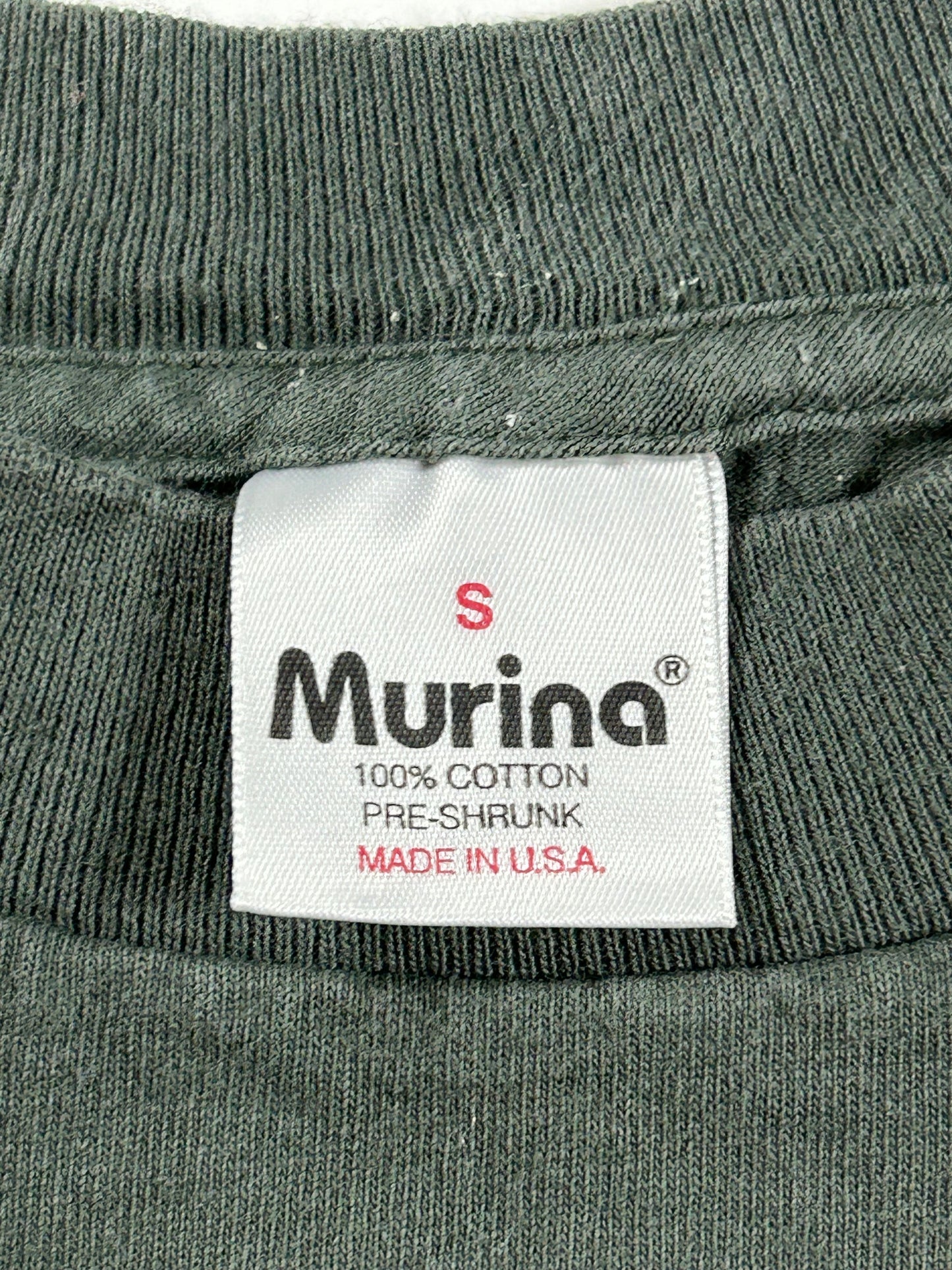 Vintage Winter X Games 2001 Mount Snow Vermont Long Sleeve T-Shirt Small 17x26.25 Inches Green