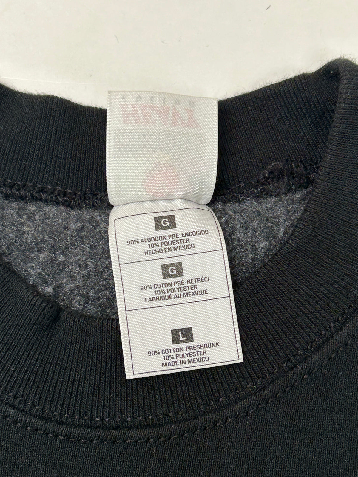 Edgewood New Jersey Deeper Than The Roots Crewneck Sweatshirts Fruit Of The Loom Heavy Cotton 90/10 Blend Black Mexico 22.5x29 Inches M/Lish