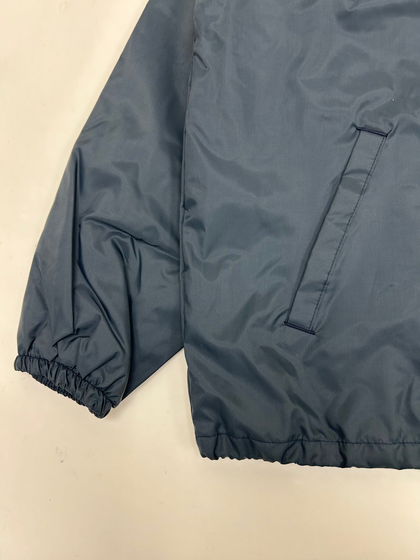 Vintage 90s New Jersey State Police Coaches Jacket Artex XL 27x31 Inches Navy