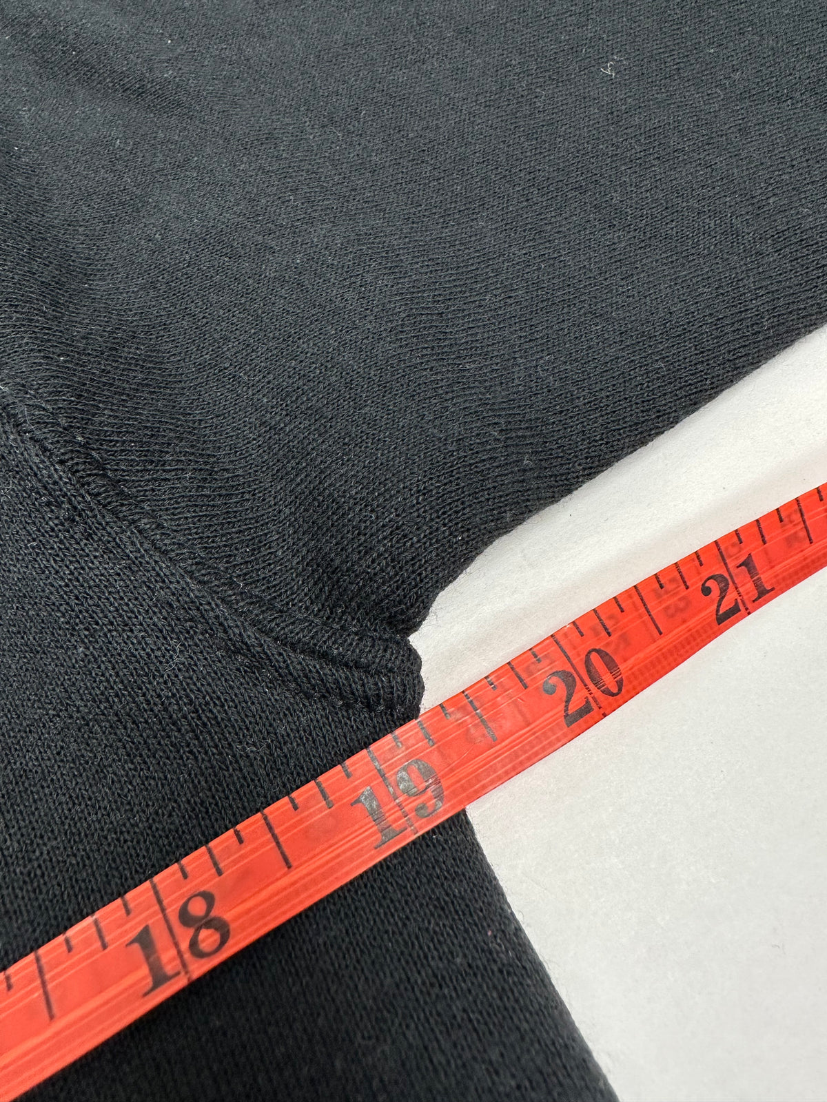 Edgewood NJ “Deeper Than The Roots.” First Edition Crewneck Sweatshirt Tagged Small 90s Fruit 50/50 Blend Made In USA Black