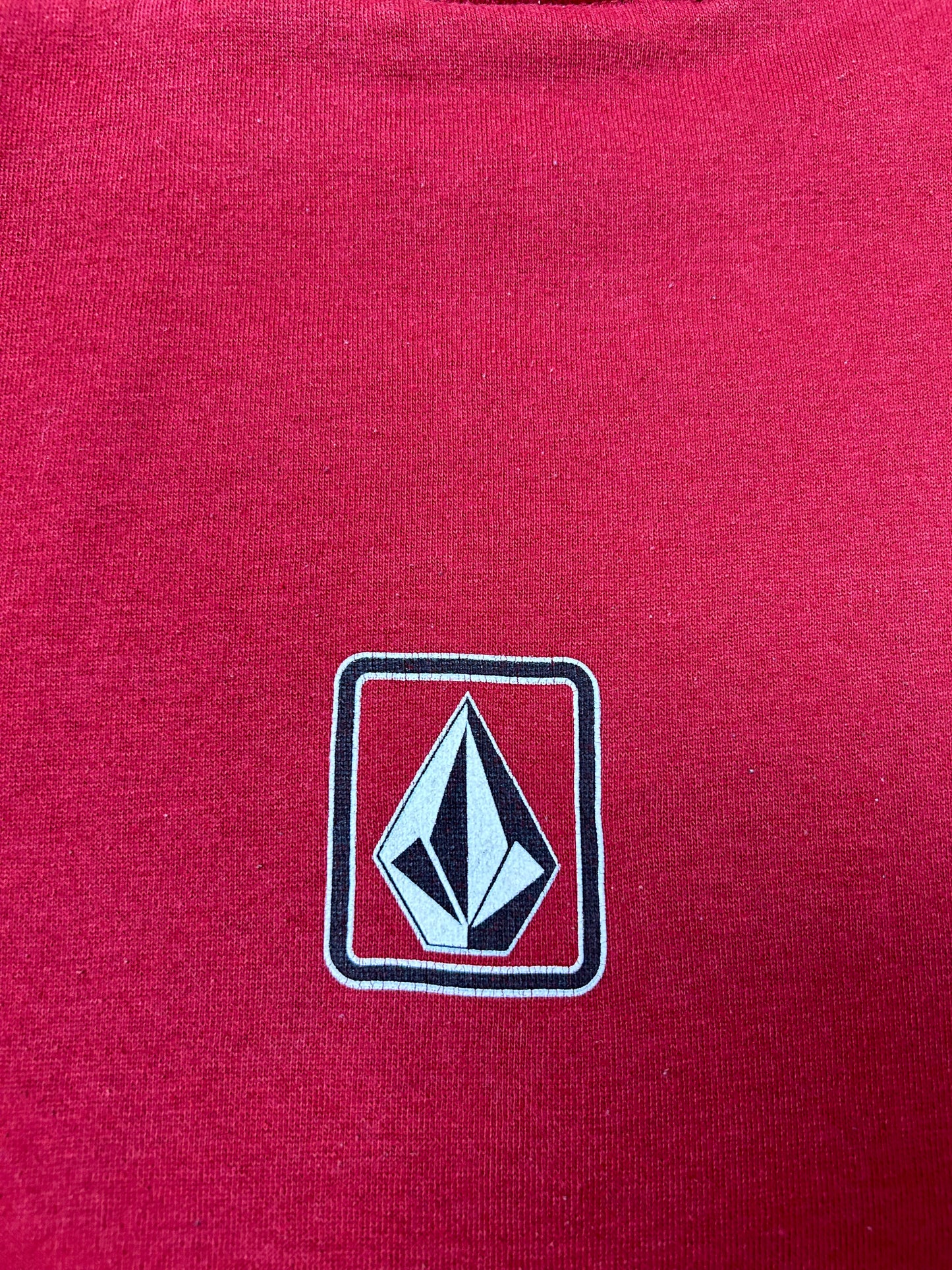 Vintage Volcom Stone The Only Constant Is Change Skate Surf Brand Hooded Sweatshirt Large 25.5x28.25 Inches Maroon