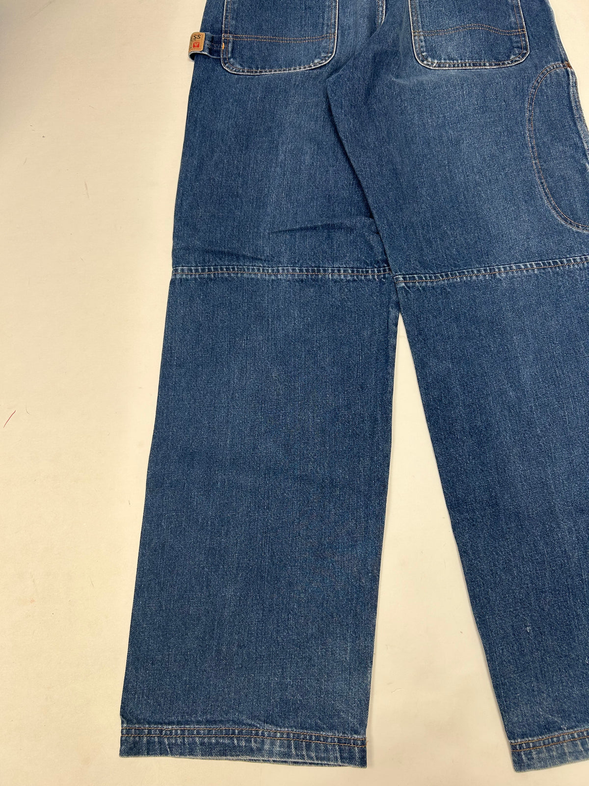 Guess Men’s Workwear D67-62W Carpenter Jeans Baggy Loose Fit Tagged 32 16x44.75 Inches