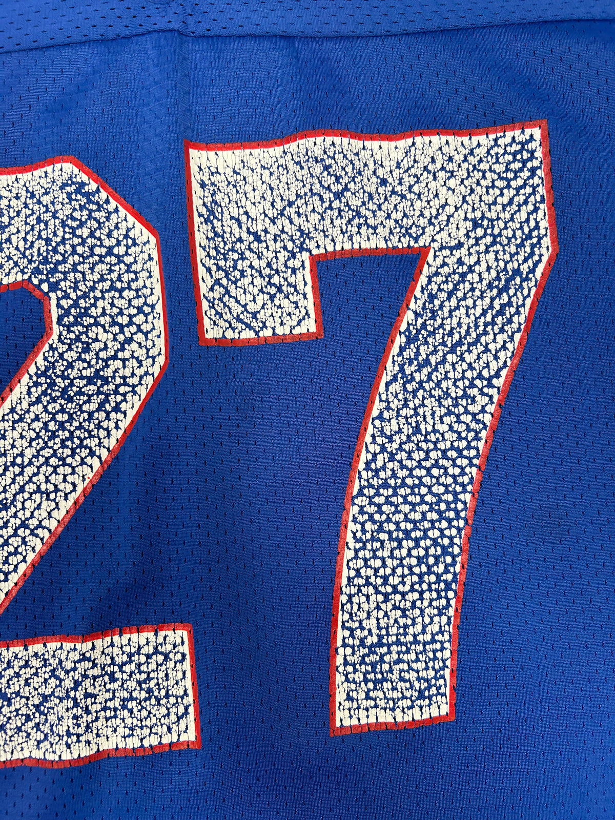 Vintage Champion New York Giants Rodney Hampton #27 NFL Jersey 48