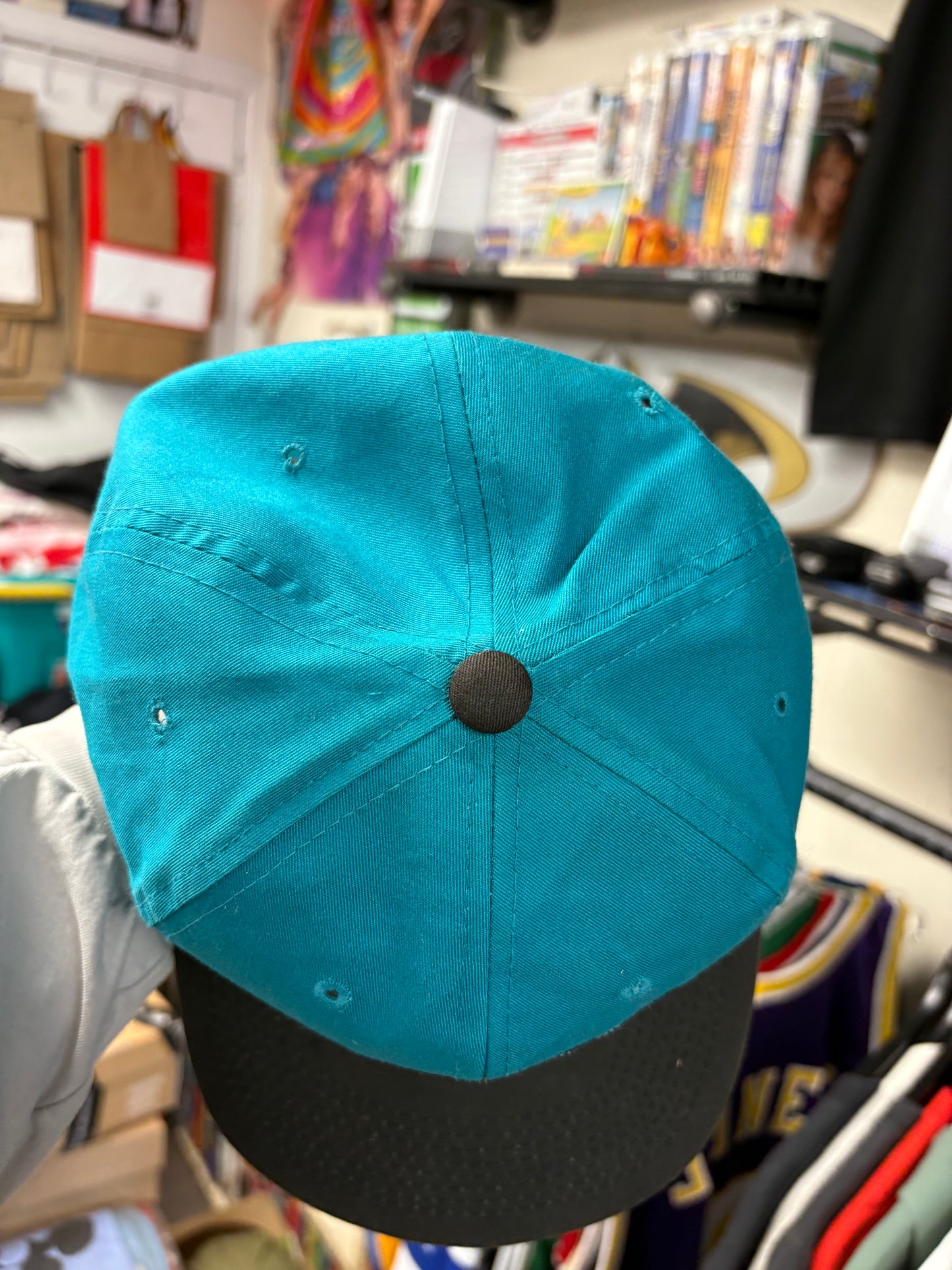 Vintage Florida Marlins Blue snapback hat