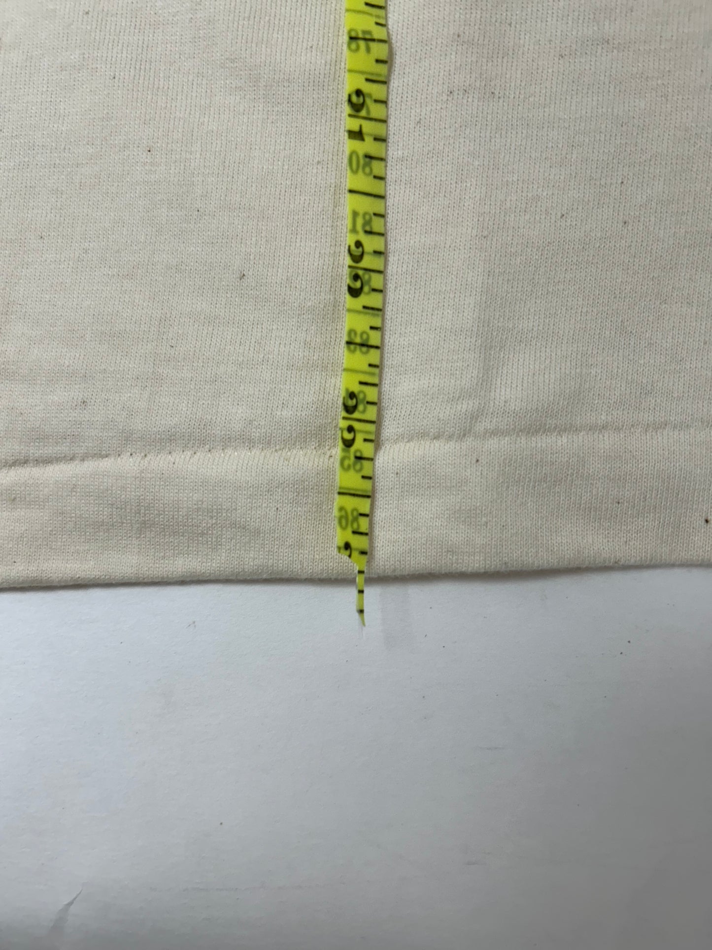 Edgewood NJ first edition “Deeper Than The Roots.” Tee 2XL 90s Hanes Beefy-T USA 100% Cotton Light Tan