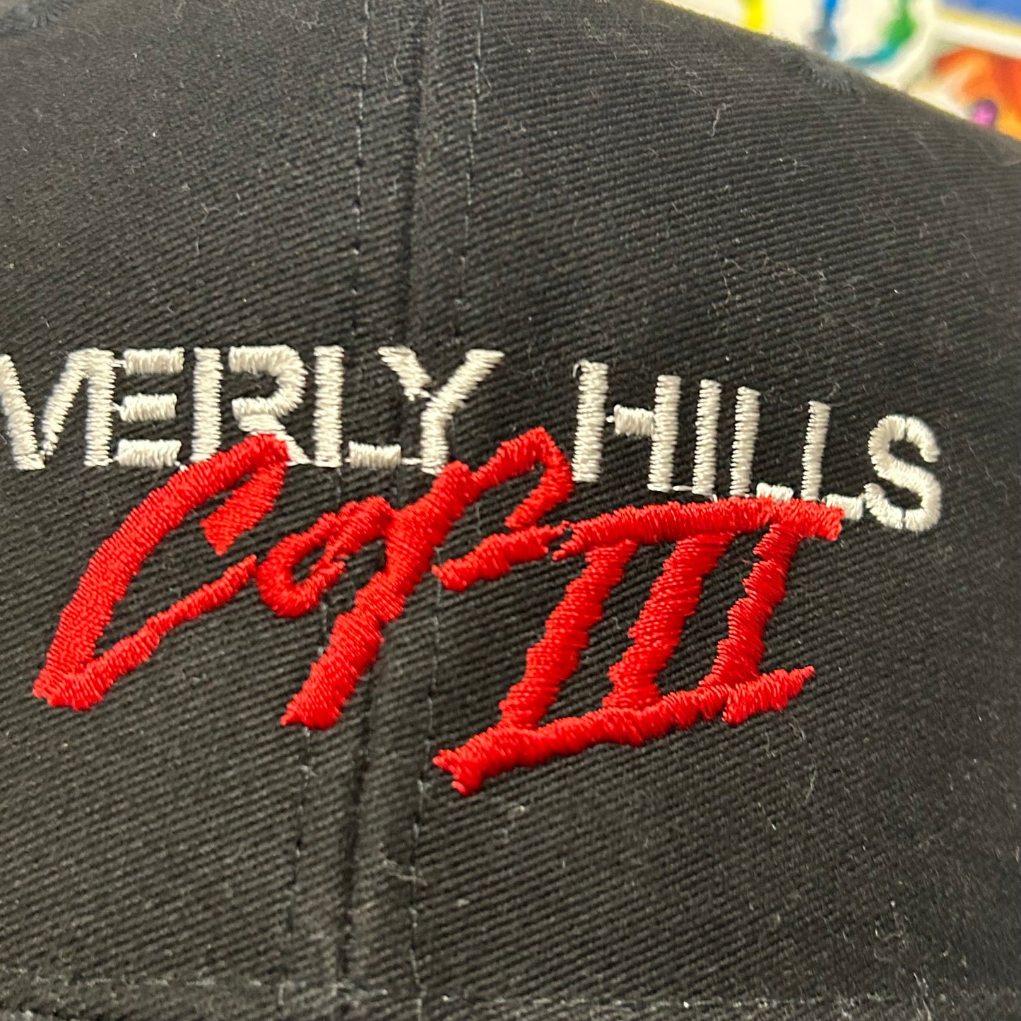 Beverly Hills Cop 3 Cast Crew SnapBack Hat Rare Vintage Promo 1994 Eddie Murphy