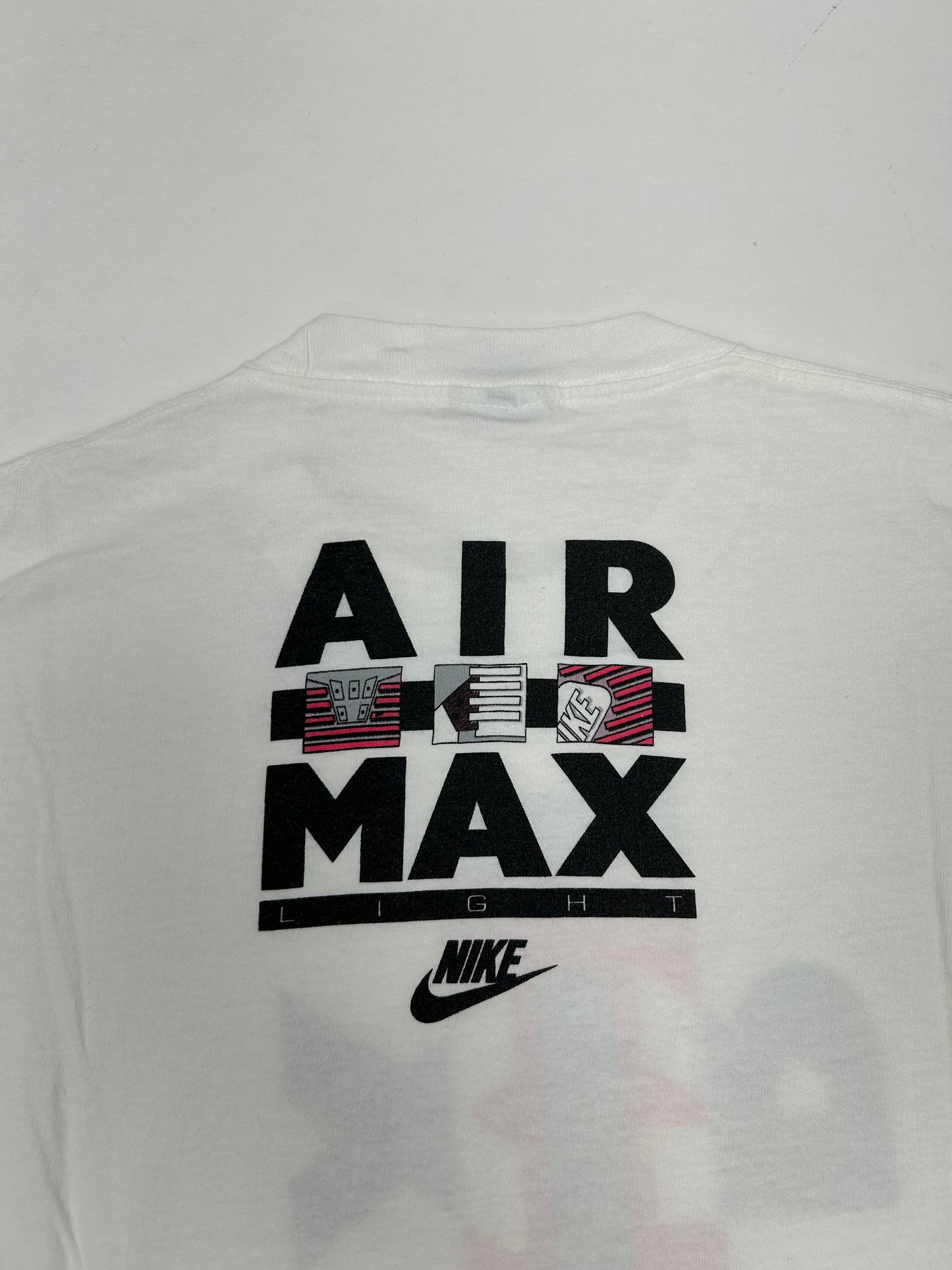 Vintage Nike Air Max Light Shirt Promo Tee Small/Medium Fit 19.75x28 Inches