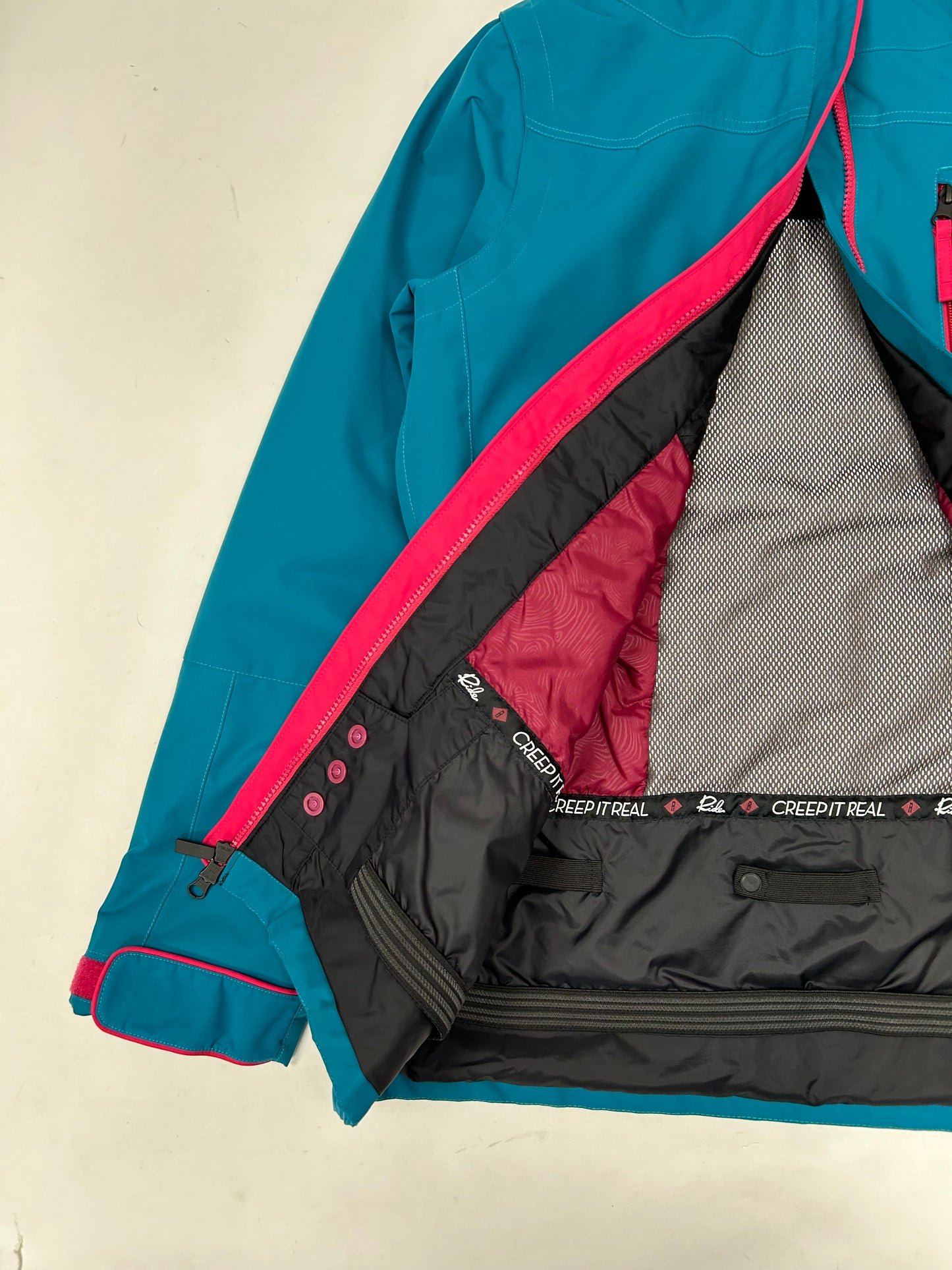 Vintage RIDE Snowboard 10k Strata HD 10 Jacket Large 23.5x30.5 Inches Ski Snowboarding