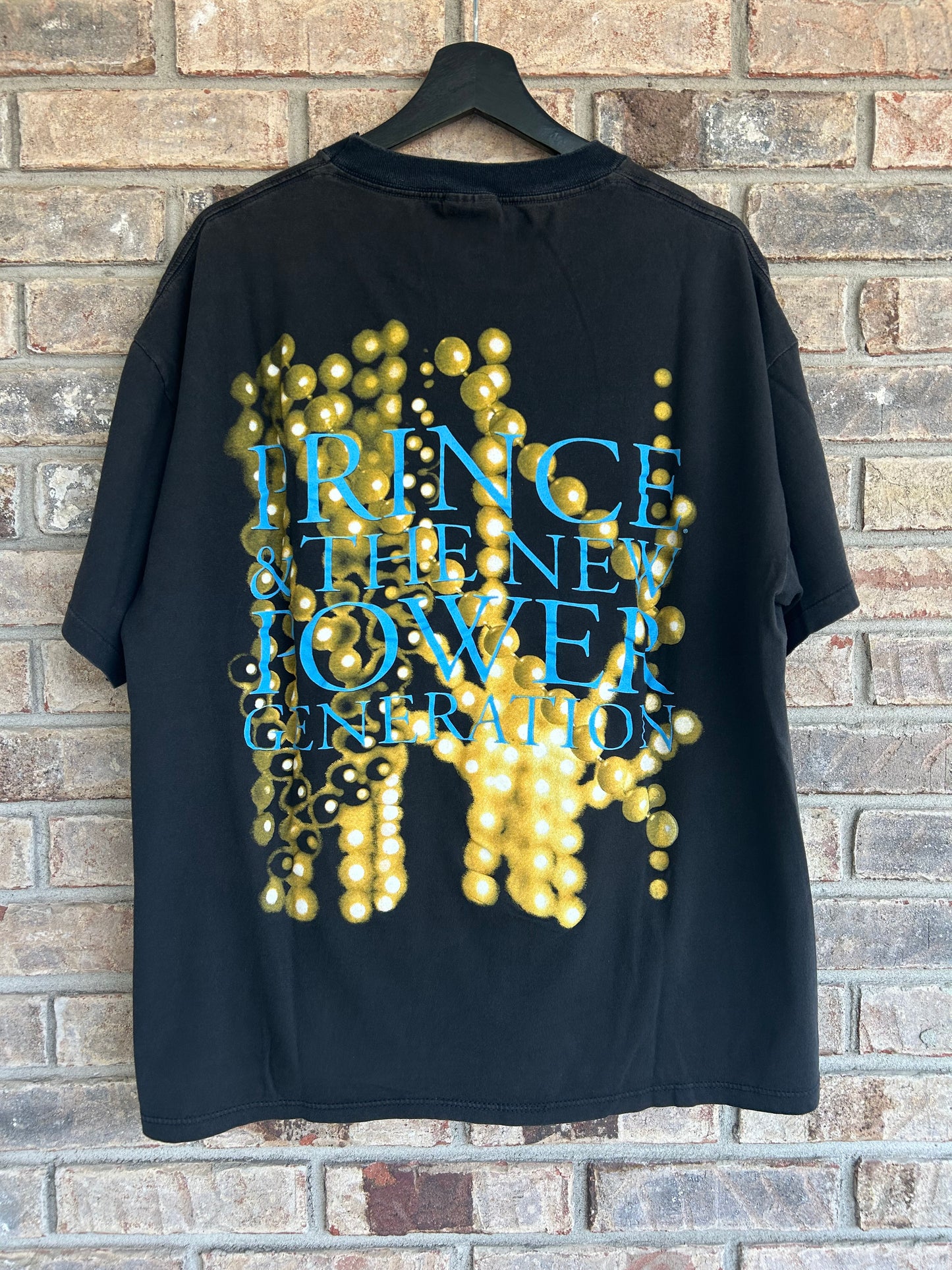 Vintage Prince & The New Power Generation Diamonds And Pearls Music Album 1991 Tee XL 24.25x27 Inches