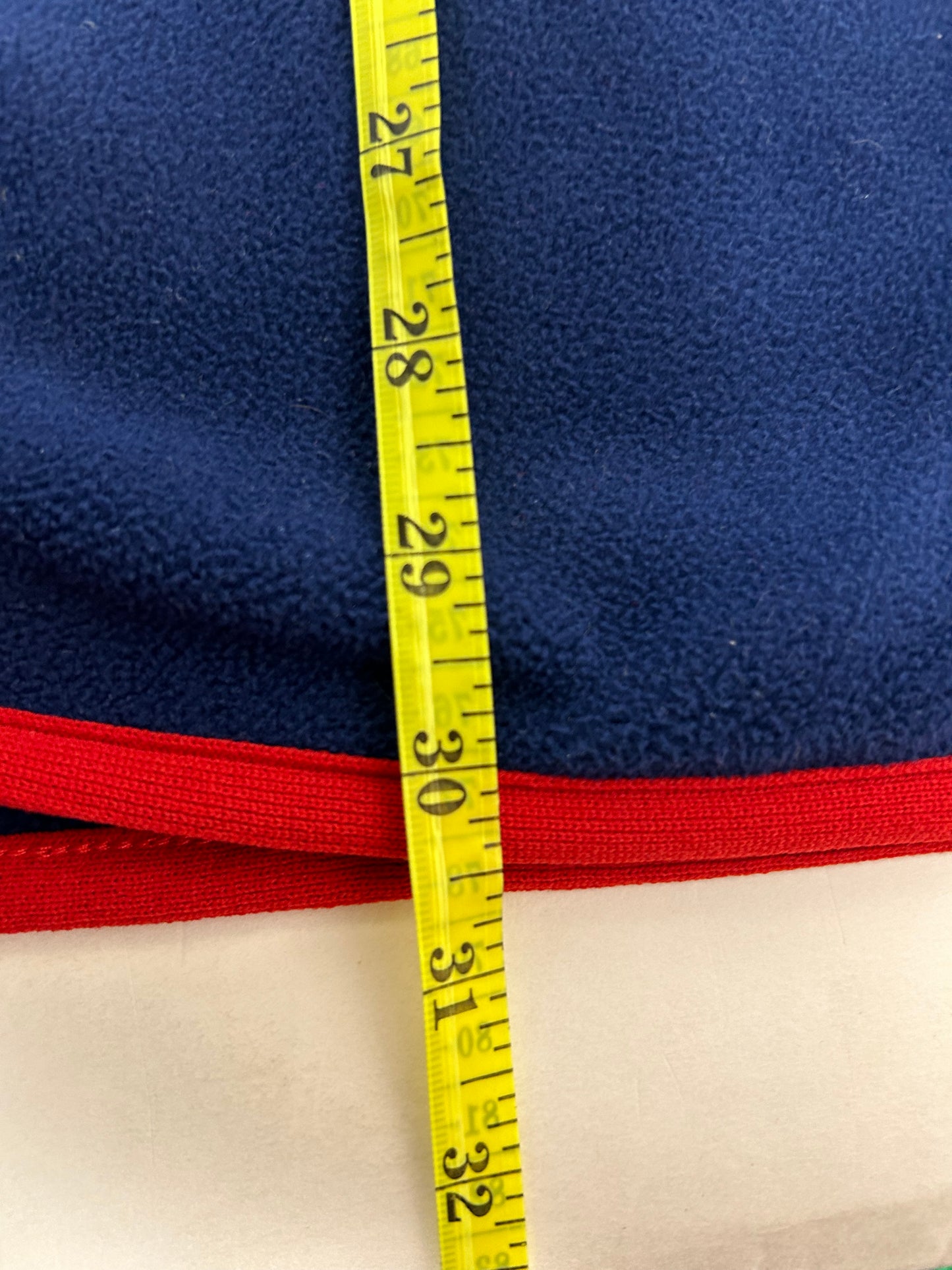 Vintage Nike USA Soccer Team Vest XL Blue Red Fleece Swoosh With USA Sticker