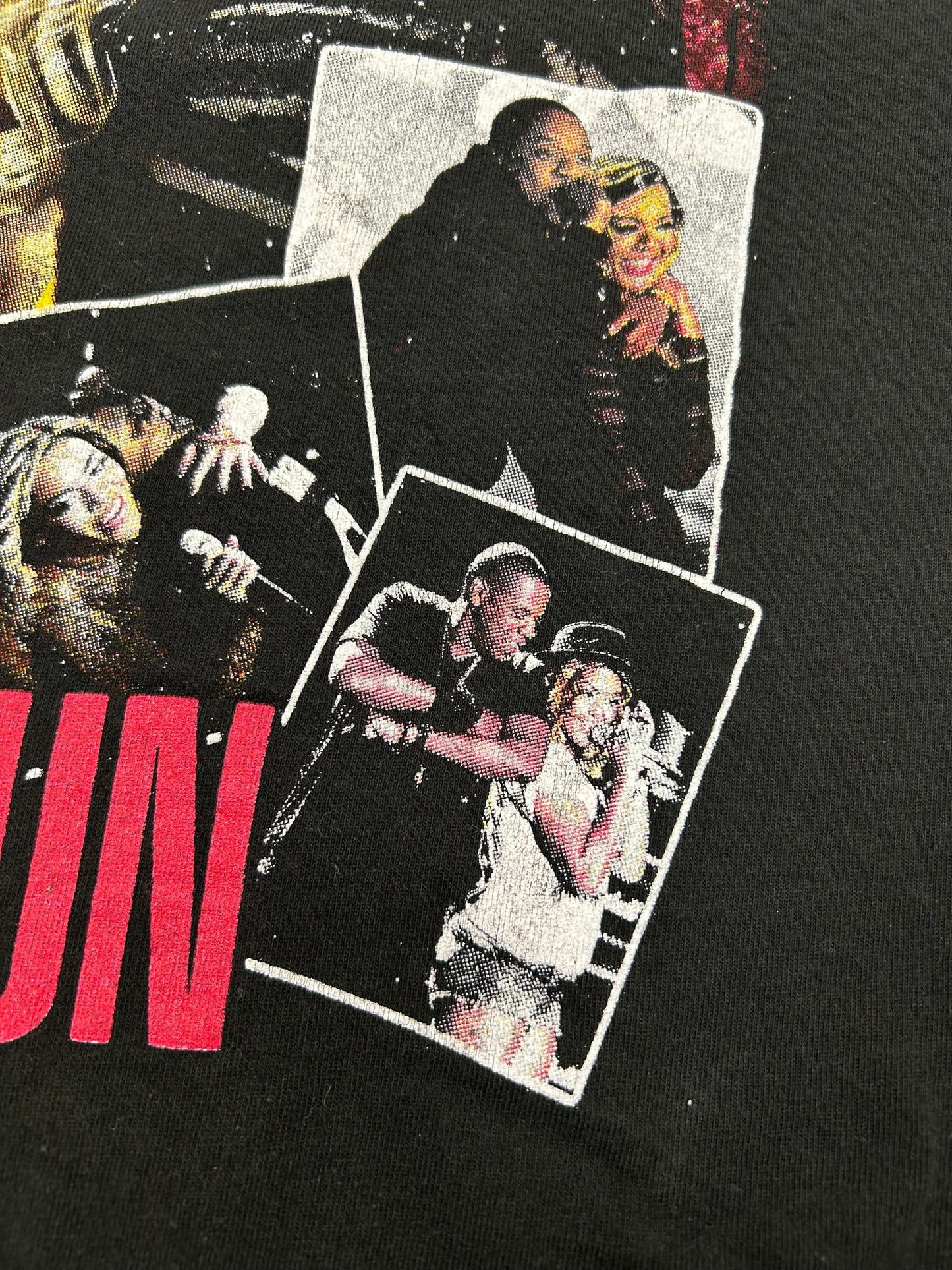 2014 Jay-Z & Beyoncé On The Run Tour Rap Parking Lot Tee Large 21.25x28.25 Inches