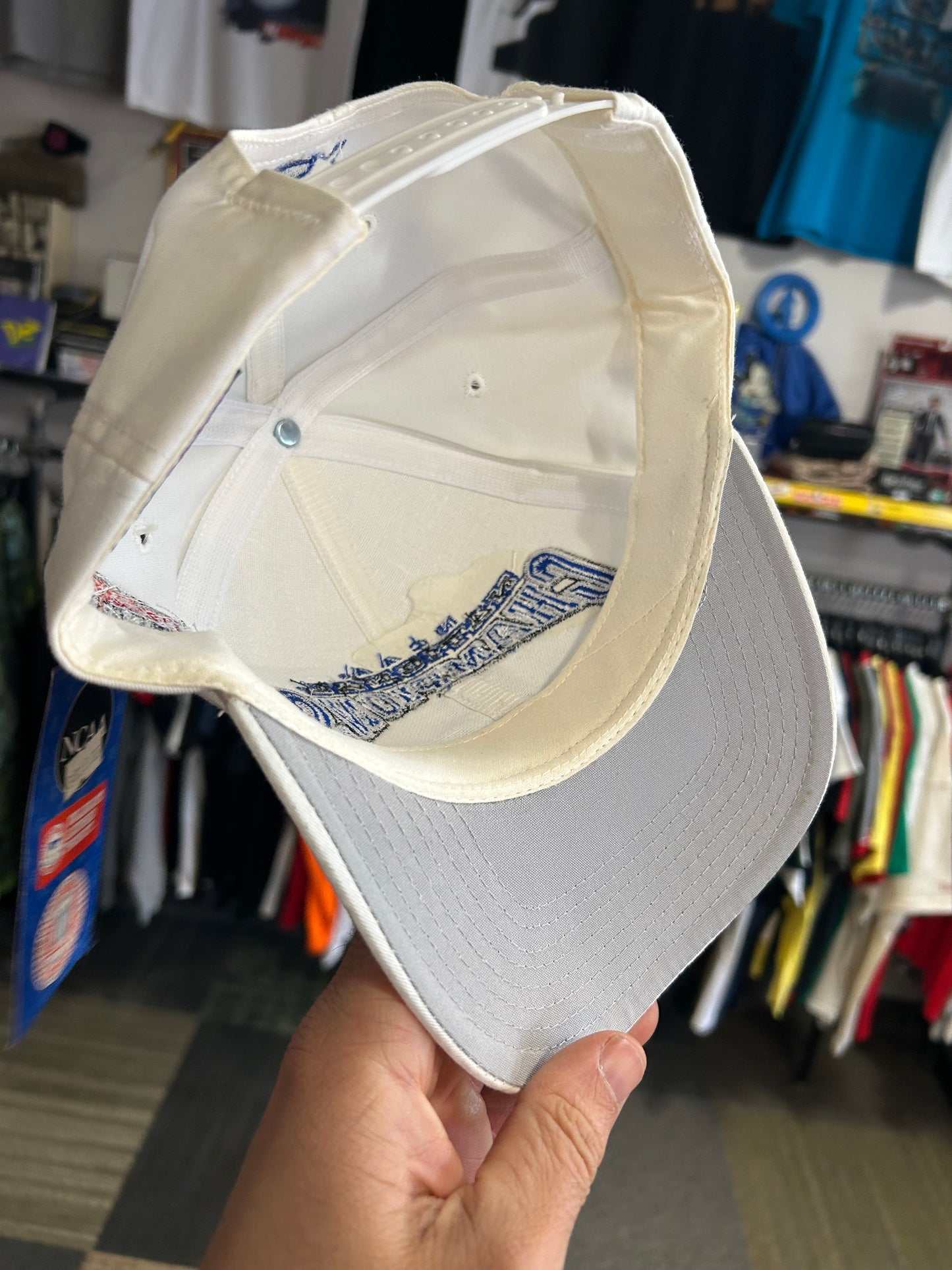 Vintage 1998 Kentucky NCAA Champions Final Four Starter Cap Hat White Blue Brand New With Tag As Is