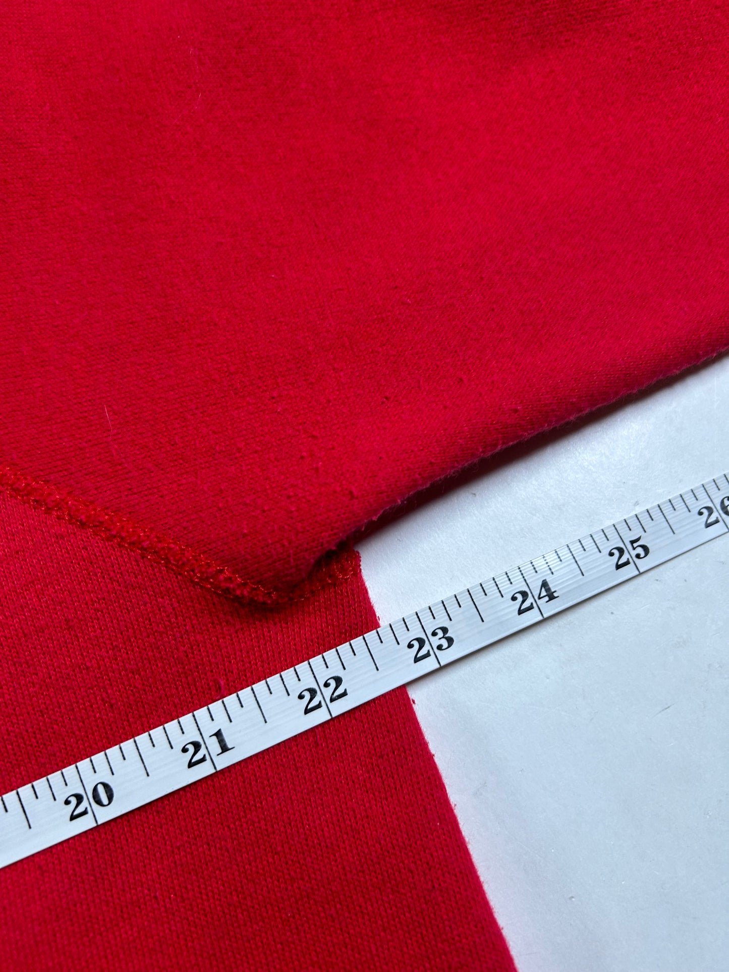 Vintage St John’s Red Storm Banned Logo Red Crewneck Sweatshirt 22.75x26.75 Inches Rare