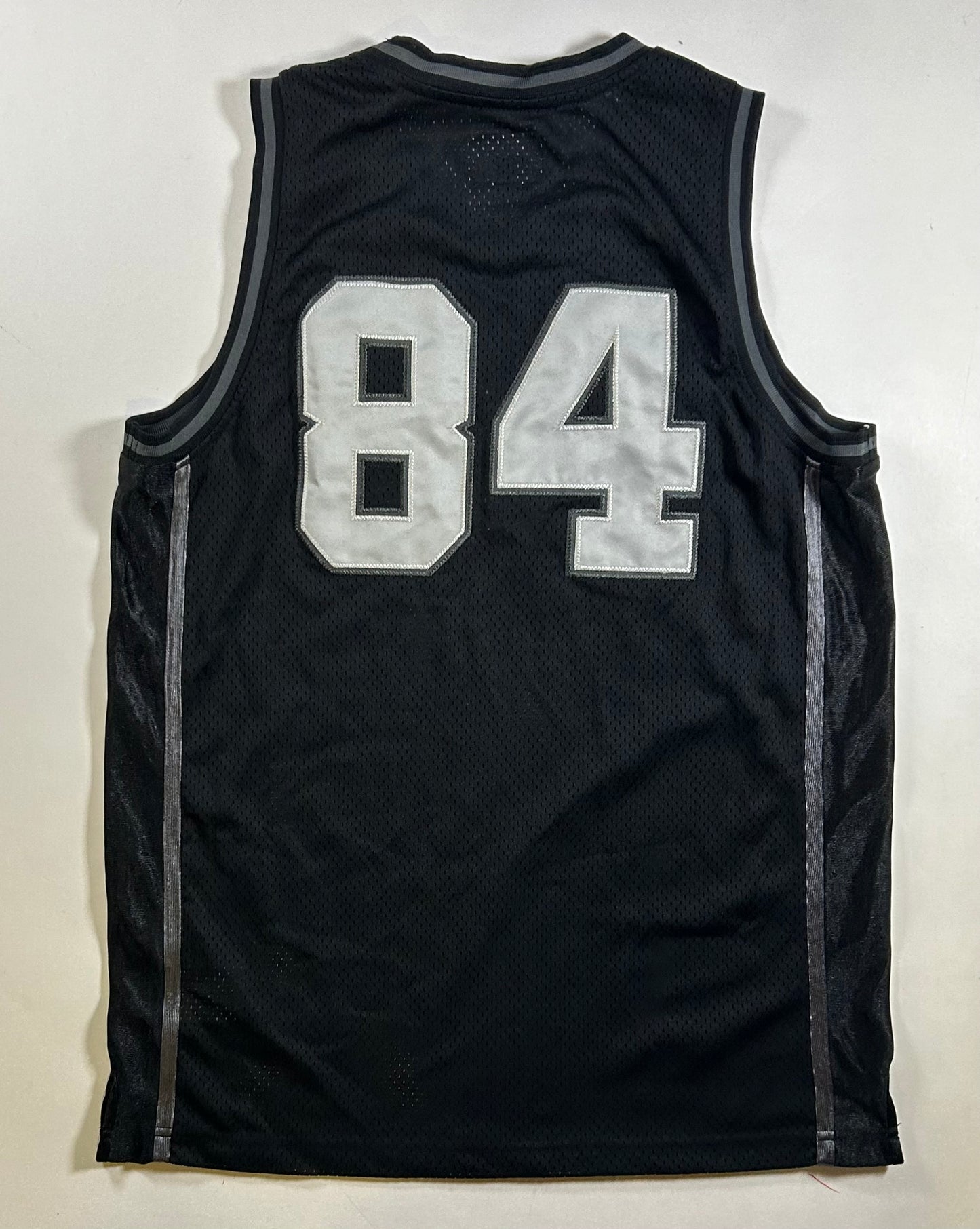 HUF Worldwide Skate Mens Basketball Style Jersey Tank #84 Skateboarding Medium 21x29.75 Inches
