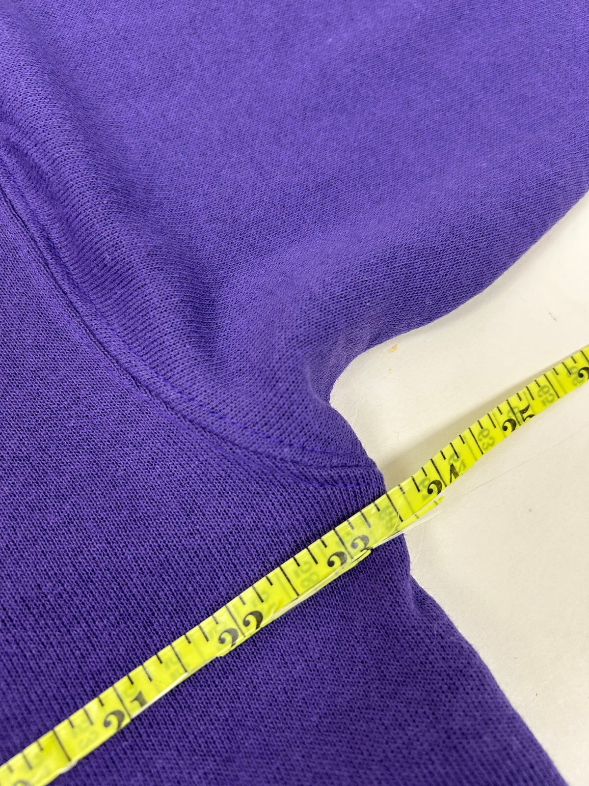 Edgewood New Jersey Deeper Than The Roots Crewneck Sweatshirts Hanes Activewear Tag 50/50 Blend USA/Mexico M/L Fit 23.5x27.5 Inches Purple