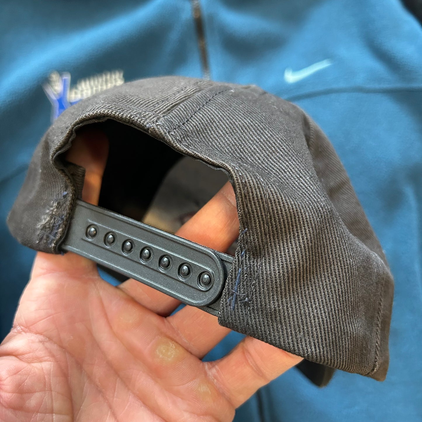 Vintage Winter X Games ESPN ESPN2 Promo SnapBack Hat With Replacement Snaps Faded Black