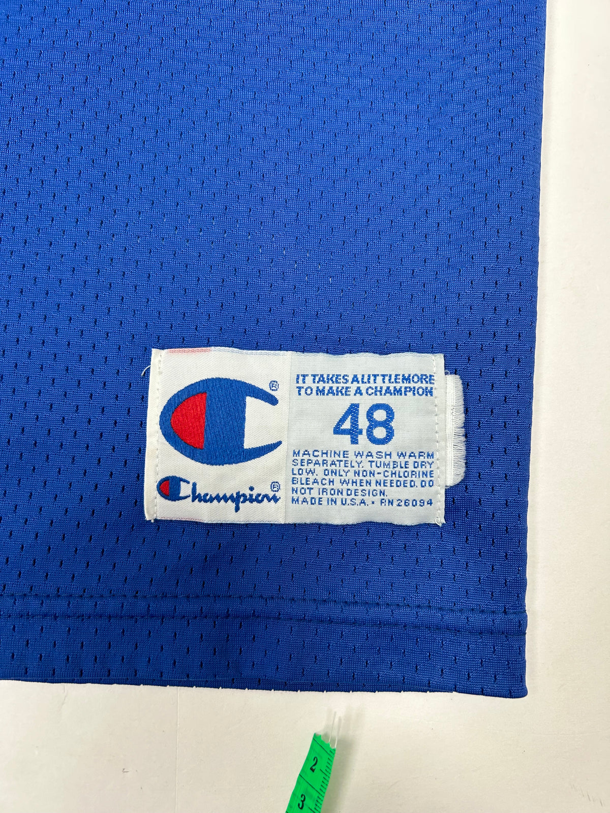 Vintage Champion New York Giants Rodney Hampton #27 NFL Jersey 48