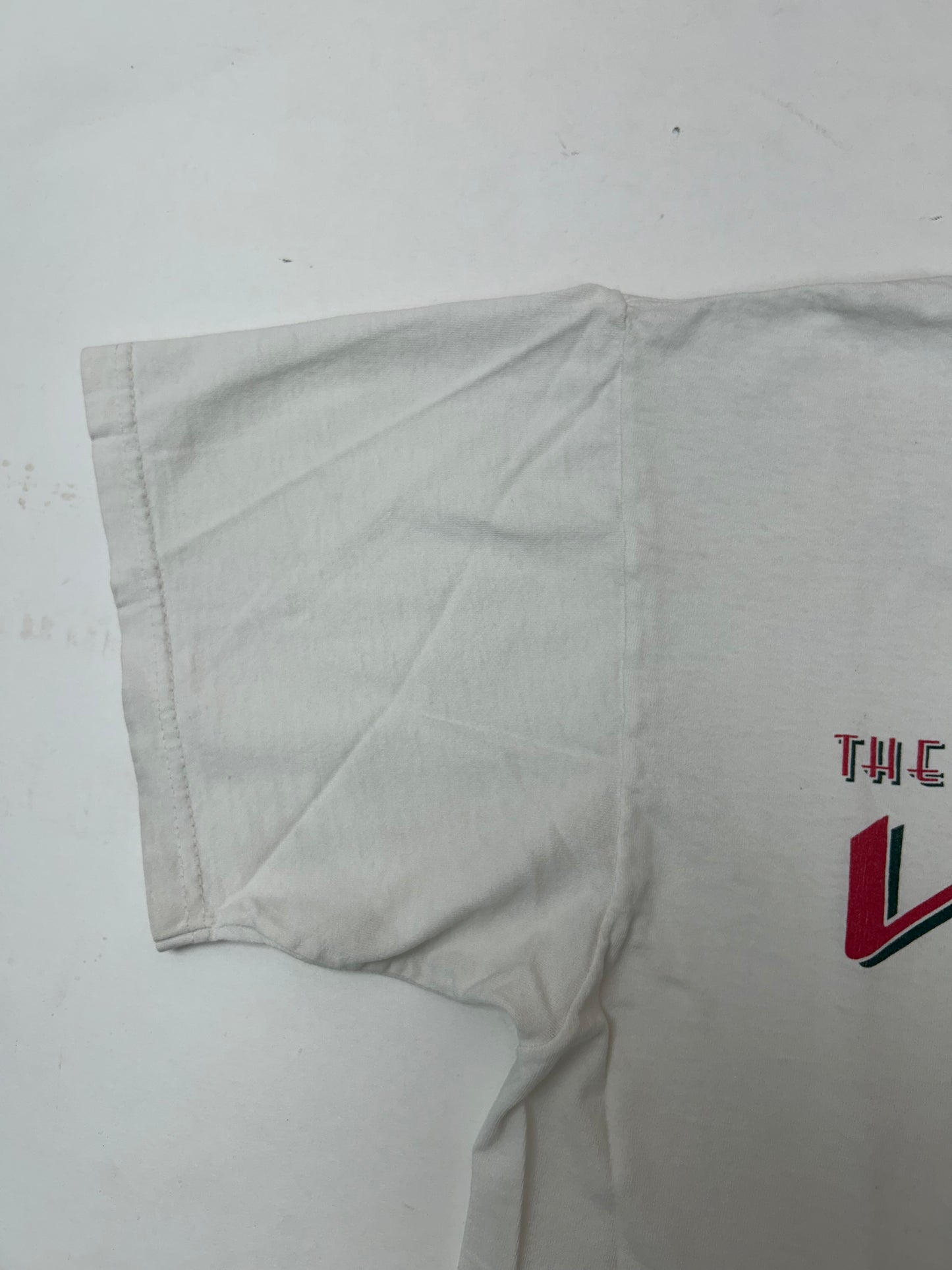 Vintage Nike 1996 The Lipton Rado Championships Tennis Tee Worn As Is White Tag Boxy M/L Fit 21.25x25.25 Inches