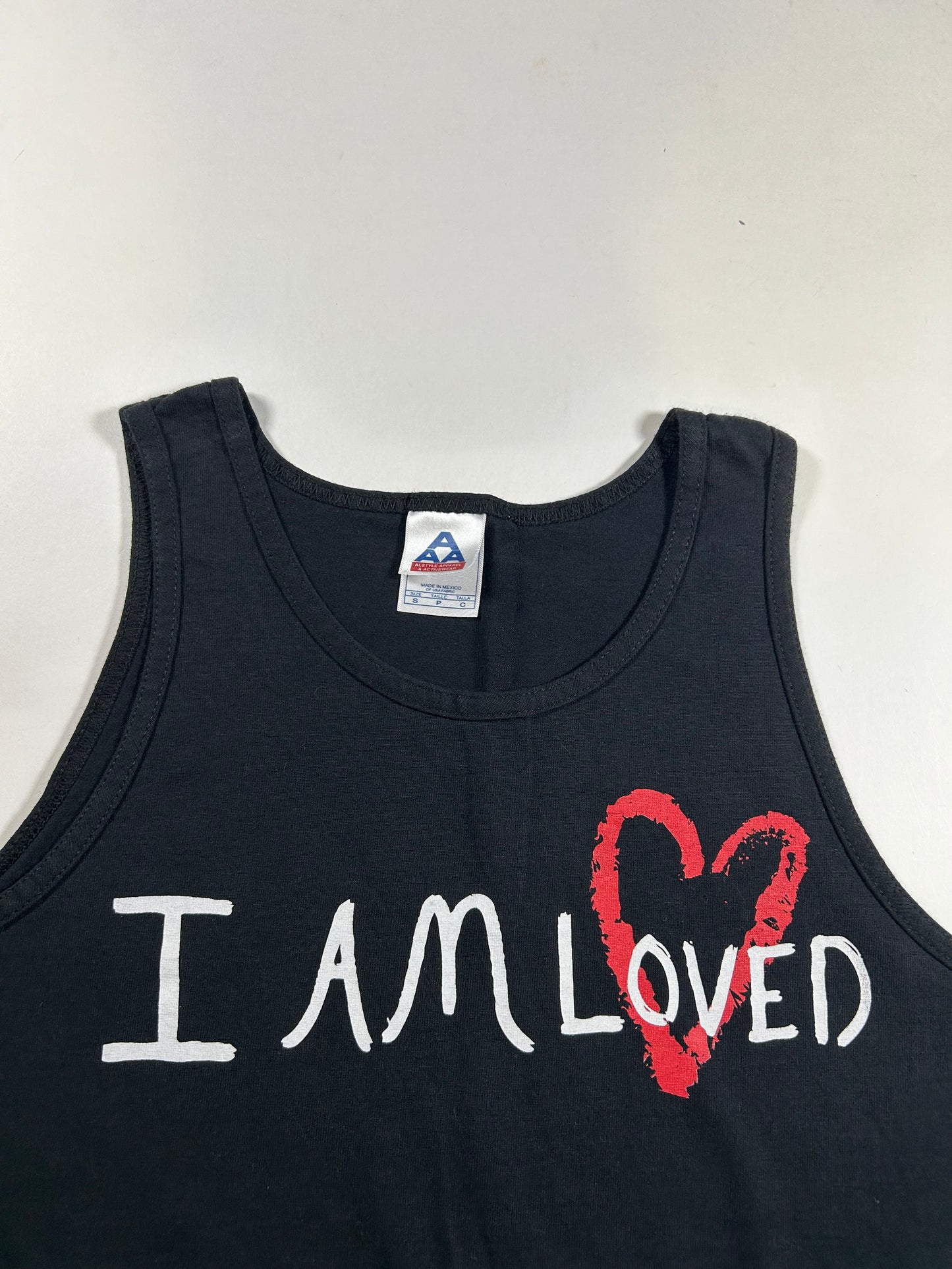 Melissa Etheridge The Revival Tour Tank Top 2008 I Am Loved Black Small 18x27.25 Inches