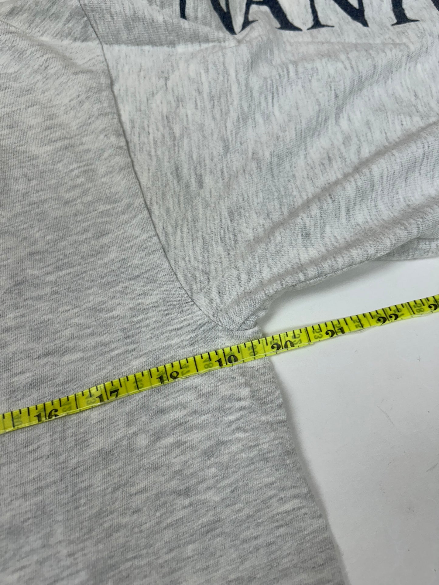 Vintage University Of Nantucket Rowing Long Sleeve Tee Gray Medium 19.75x26.5 Inches