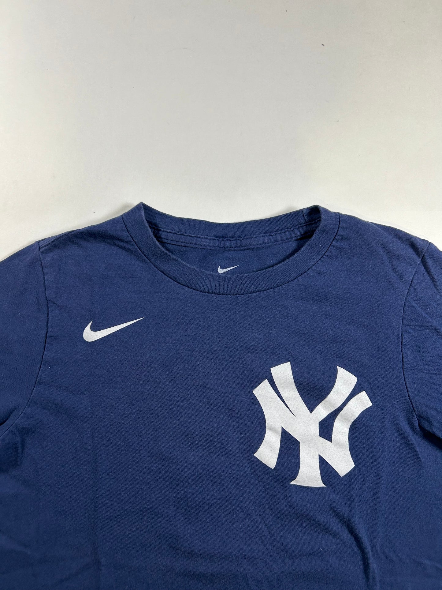 Nike New York Yankees Anthony Volpe #11 MLB Player Tee Navy Youth Medium 10/12 15.75x22.75 Inches