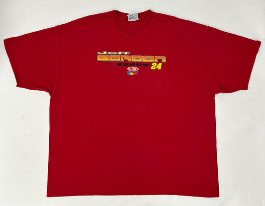 Vintage Jeff Gordon NASCAR T-Shirt DuPont #24 Chase Authentics 2004 Size 2XL 28x31 Inches