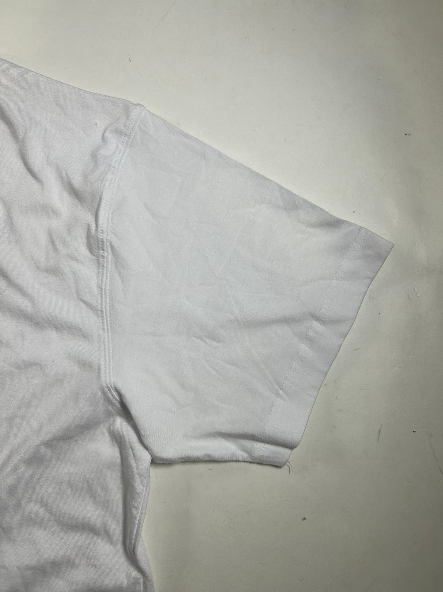 2008 Beijing Olympics T Shirt White Short Sleeve Adult XL 24.5x31.5 Inches New With Tag As Is