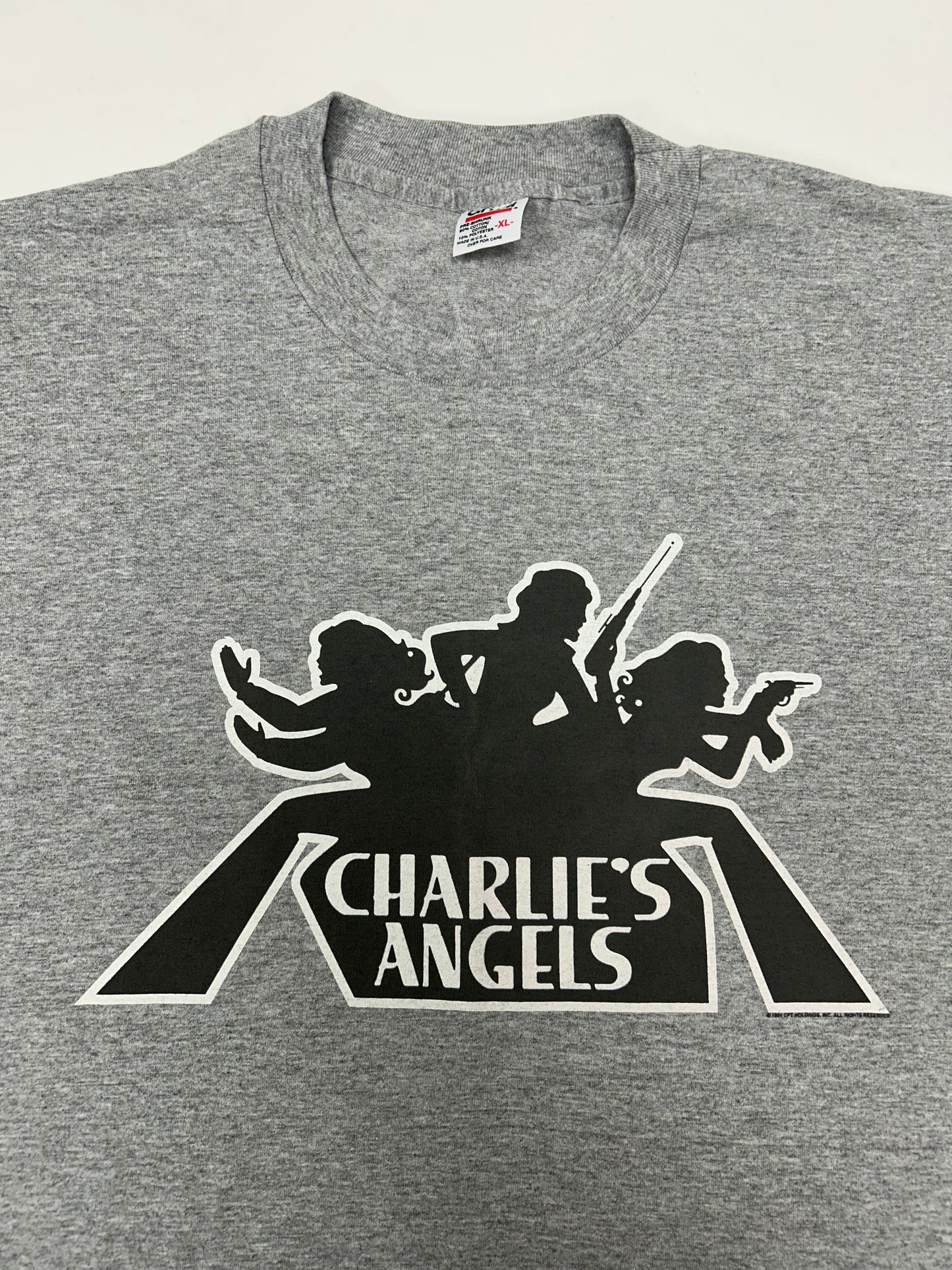 Vintage 1994 Charlie's Angels This Is A Bust Movie Promo Film Tee XL 23.25x31 Inches Excellent