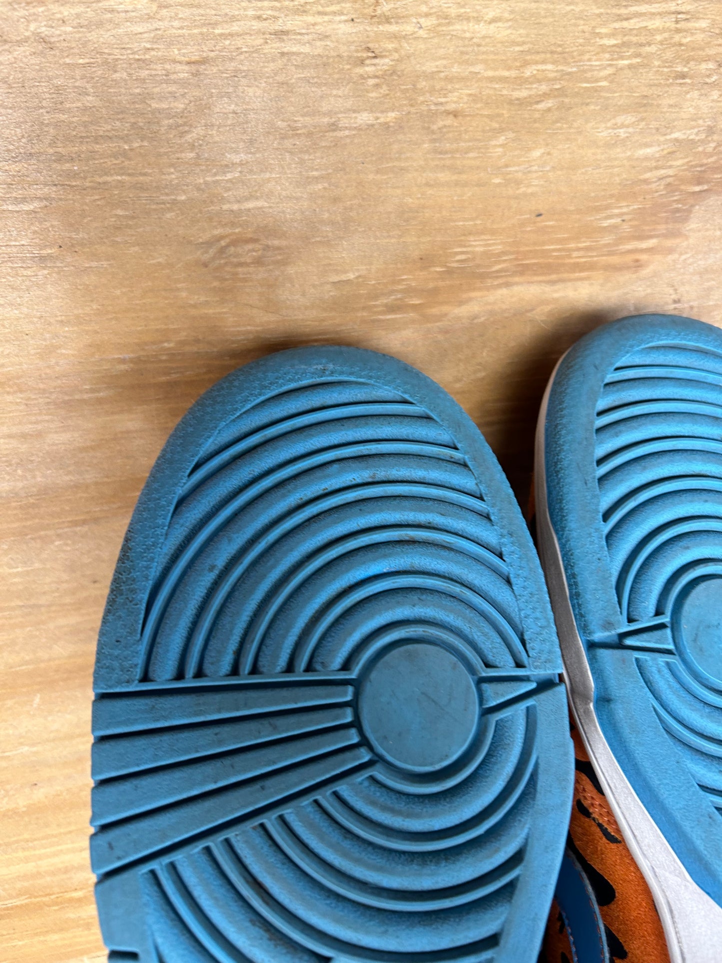 2009 Nike Fred Flintstone Big High QK Sneakers 9.5 370428841 Great Condition No Box As Is