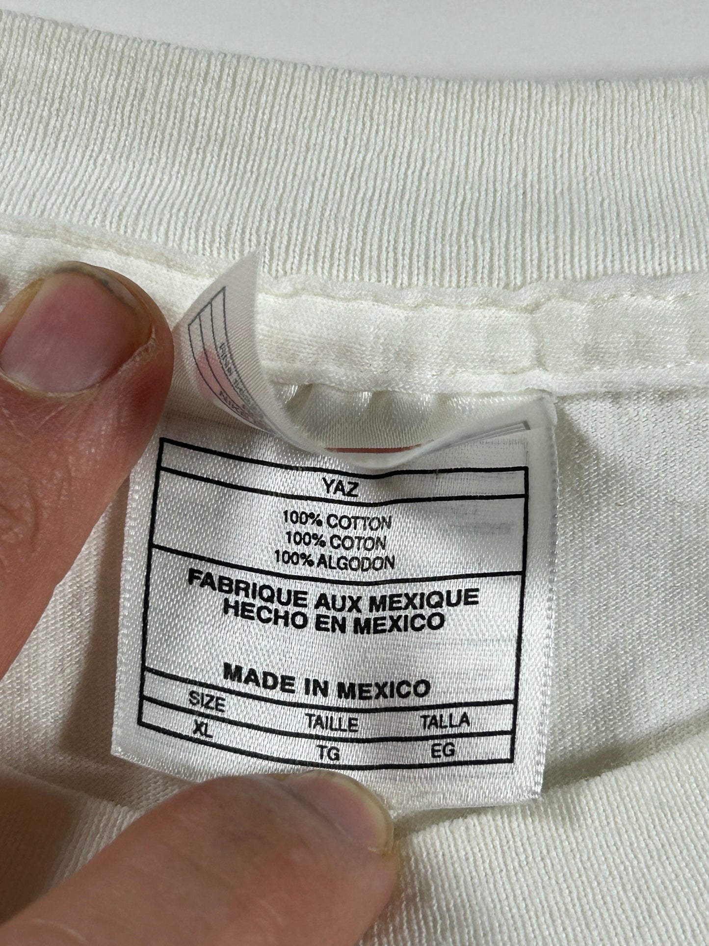 Vintage Nike Tuned Air TN Graphic T Shirt 90s Nike Air Max Plus White Big XL 25x31 Inches White Tag