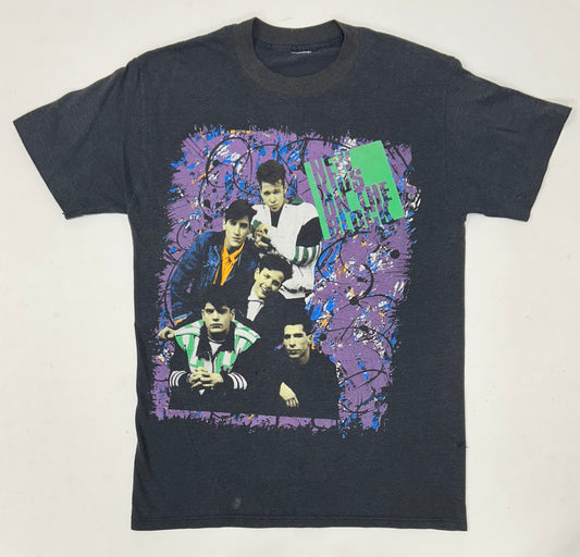 Vintage New Kids On The Block 1990 Concert Music Tee Worn As Is Small 17.5x25.75 Inches NKOTB