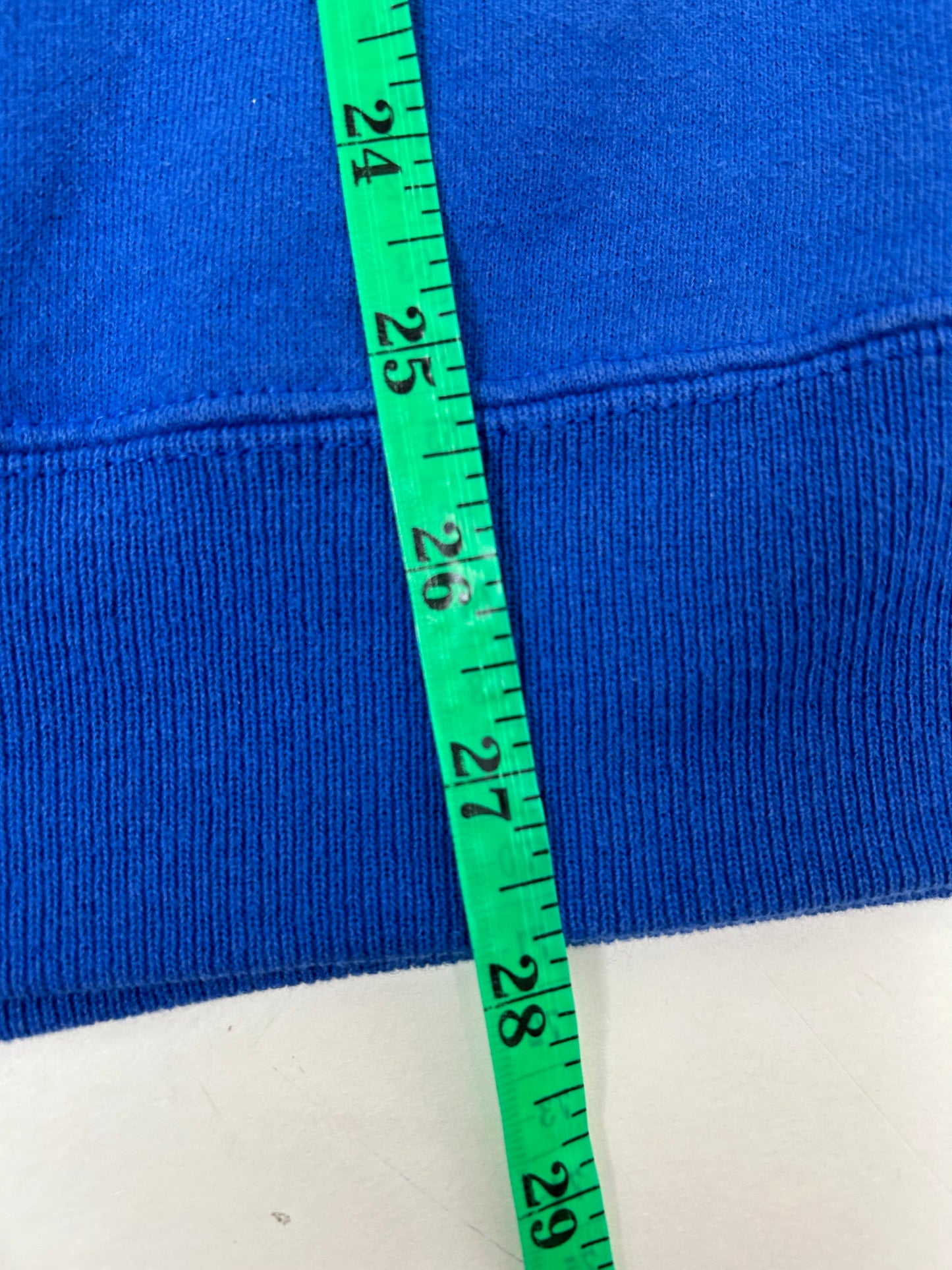 Vintage Lee St. Louis Rams NFL Crewneck Has Paint & Marks As Is Large/Medium 24.5x27.75 Inches