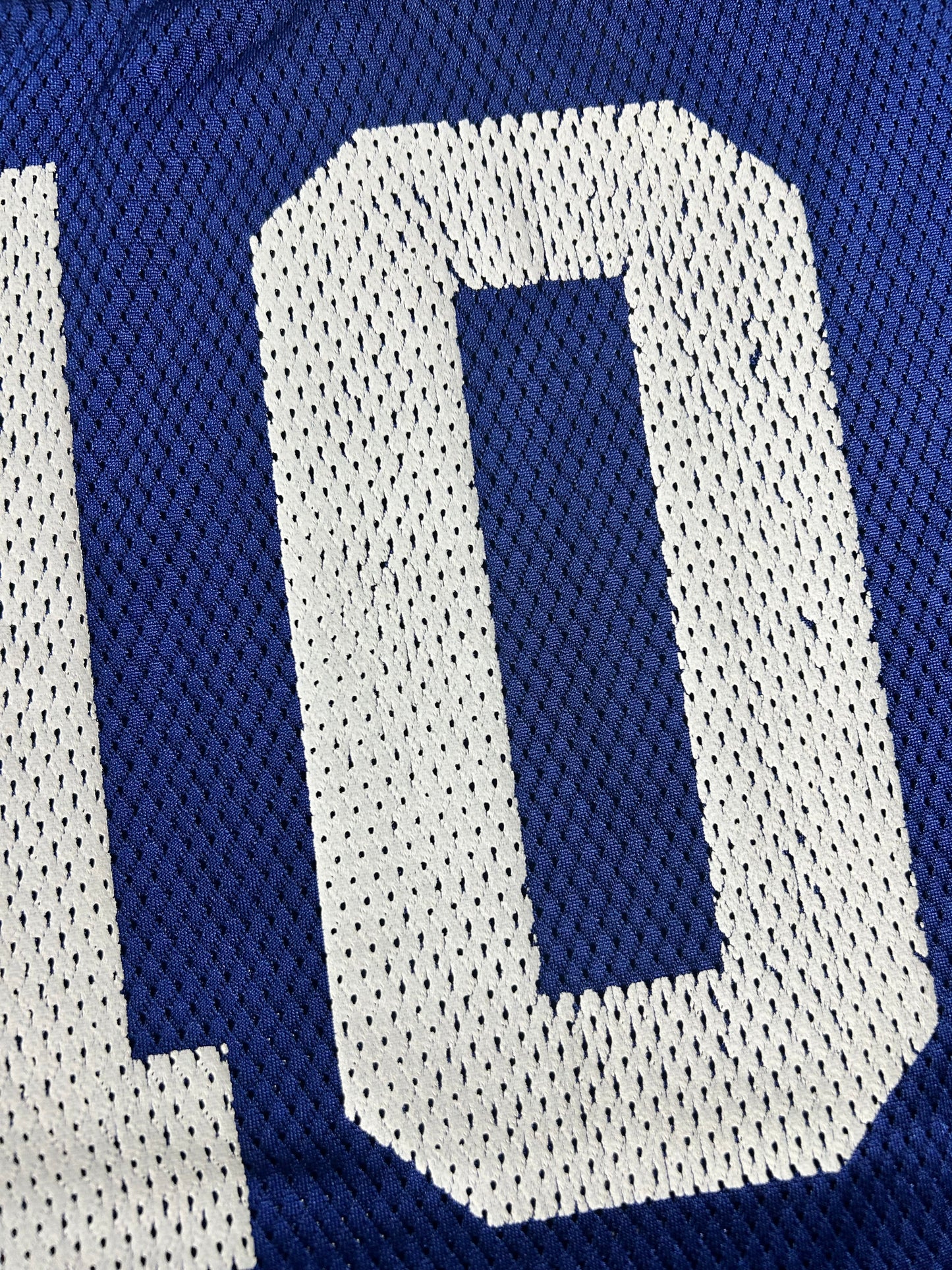 Reebok New York Giants Eli Manning NFL Jersey Blue Youth Size XL Adult Small Fit 21x28.25/30.75 Inches