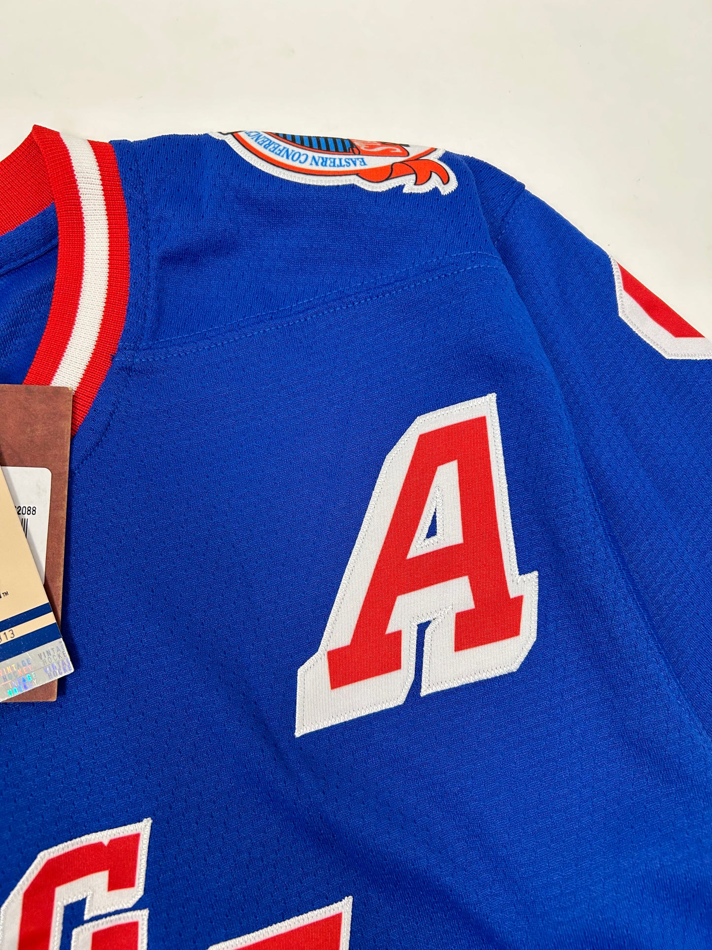 Mitchell & Ness Adam Graves New York Rangers 1993-94 Stanley Cup Jersey New S/M About 18.25x26 Inches